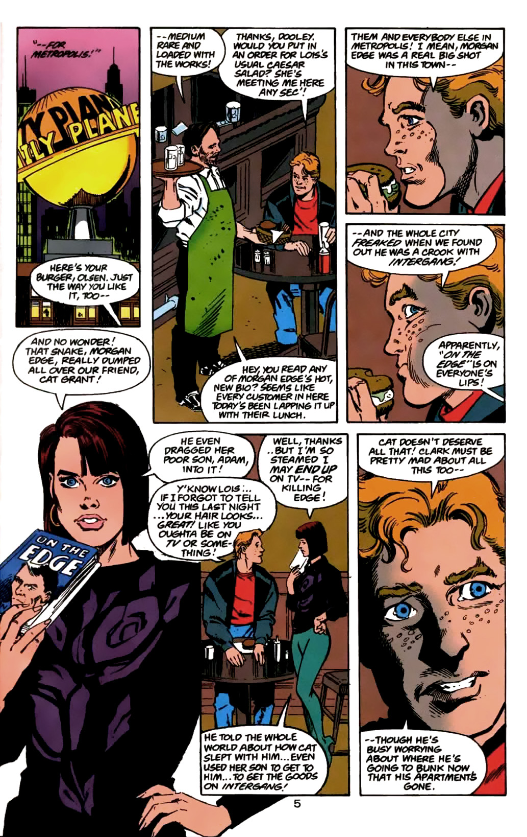 Death and Return of Superman Omnibus (1992-) issue 43 (Reign of the Supermen!) - Page 5