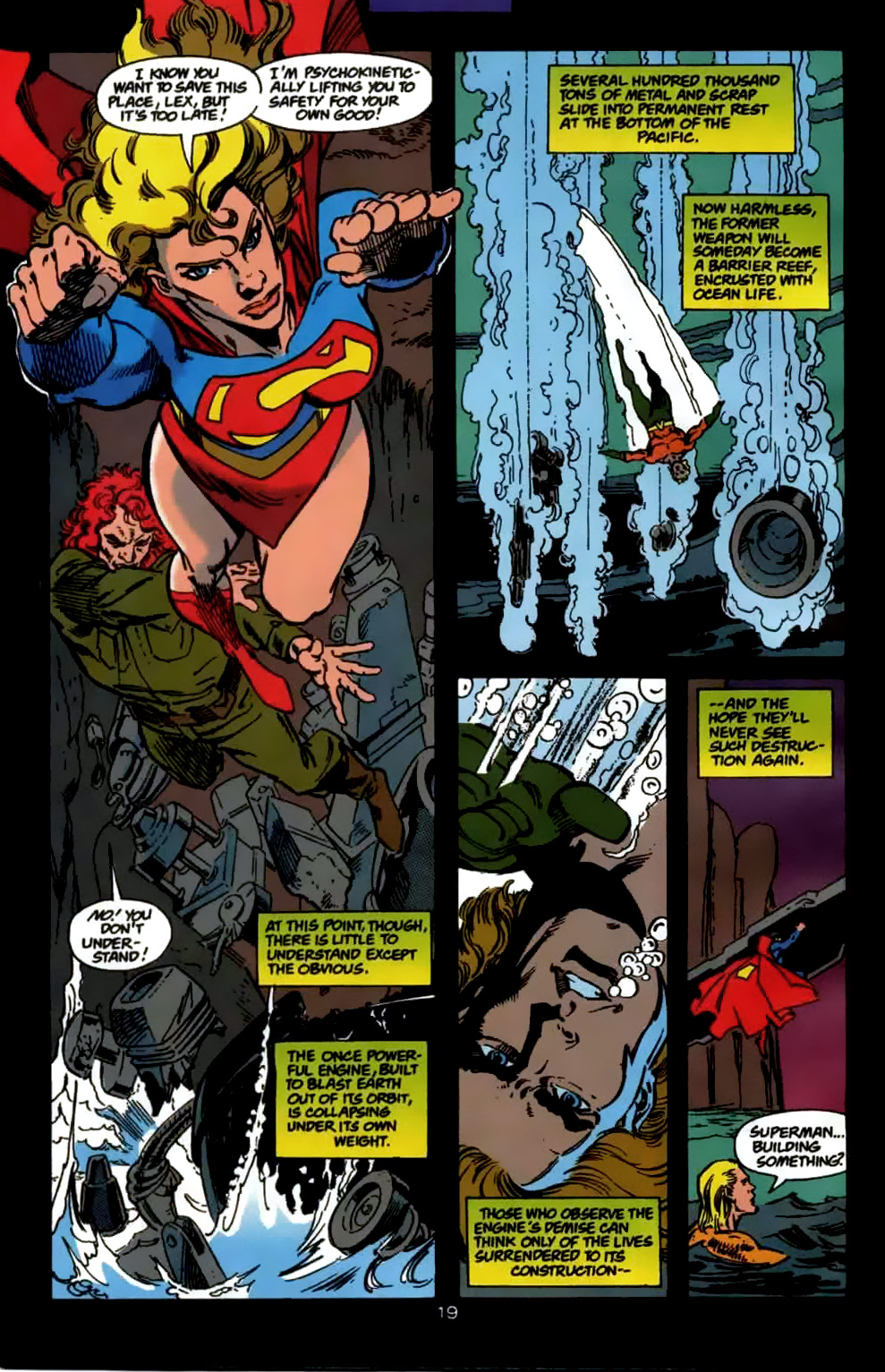 <{ $series->title }} issue 43 (Reign of the Supermen!) - Page 18