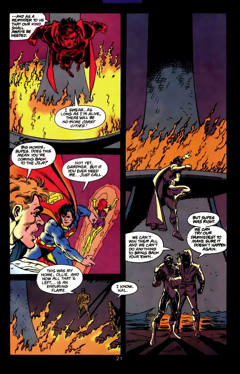 <{ $series->title }} issue 43 (Reign of the Supermen!) - Page 20