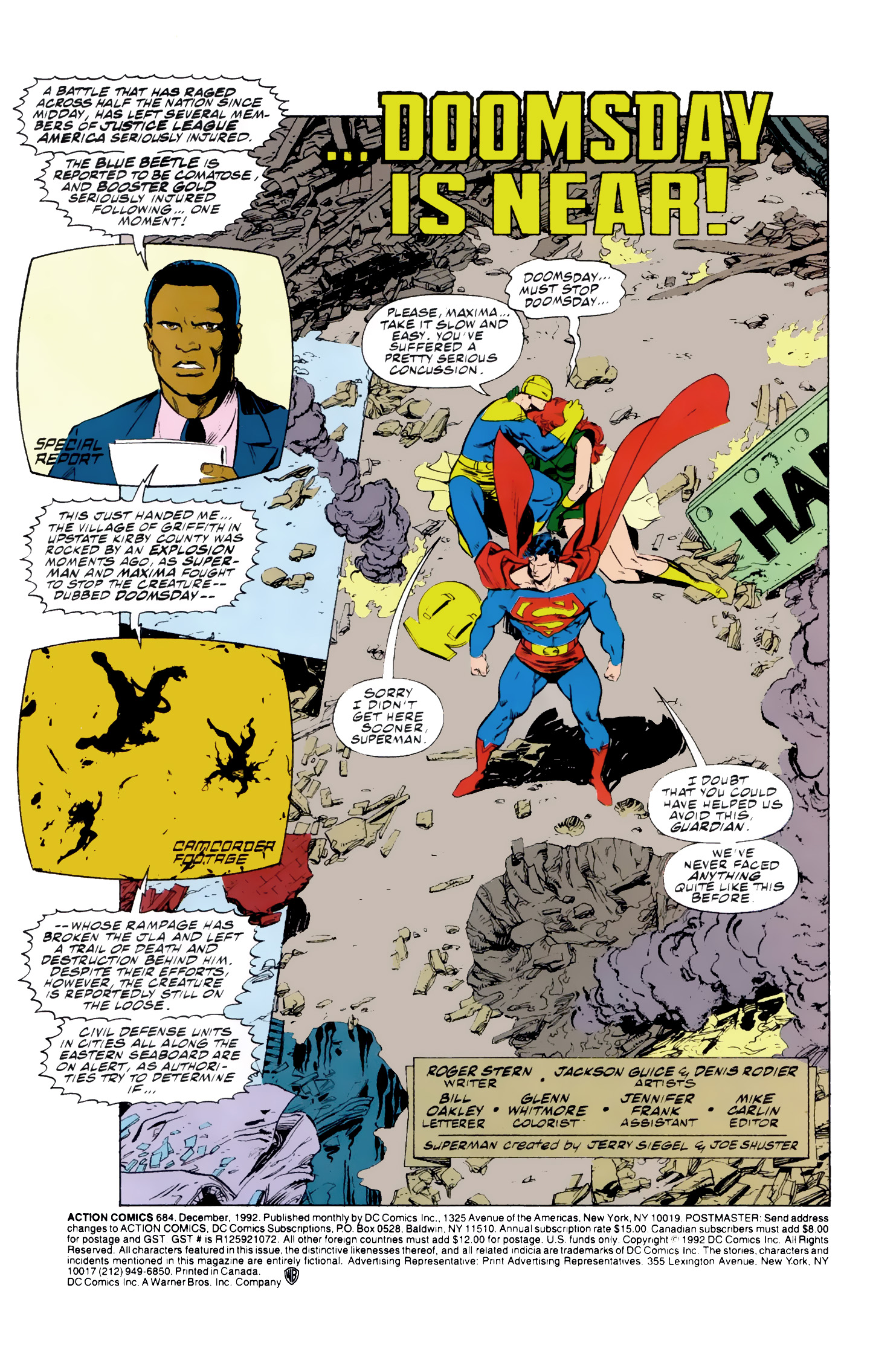 Death and Return of Superman Omnibus (1992-) issue 5 (Death of Superman) - Page 2