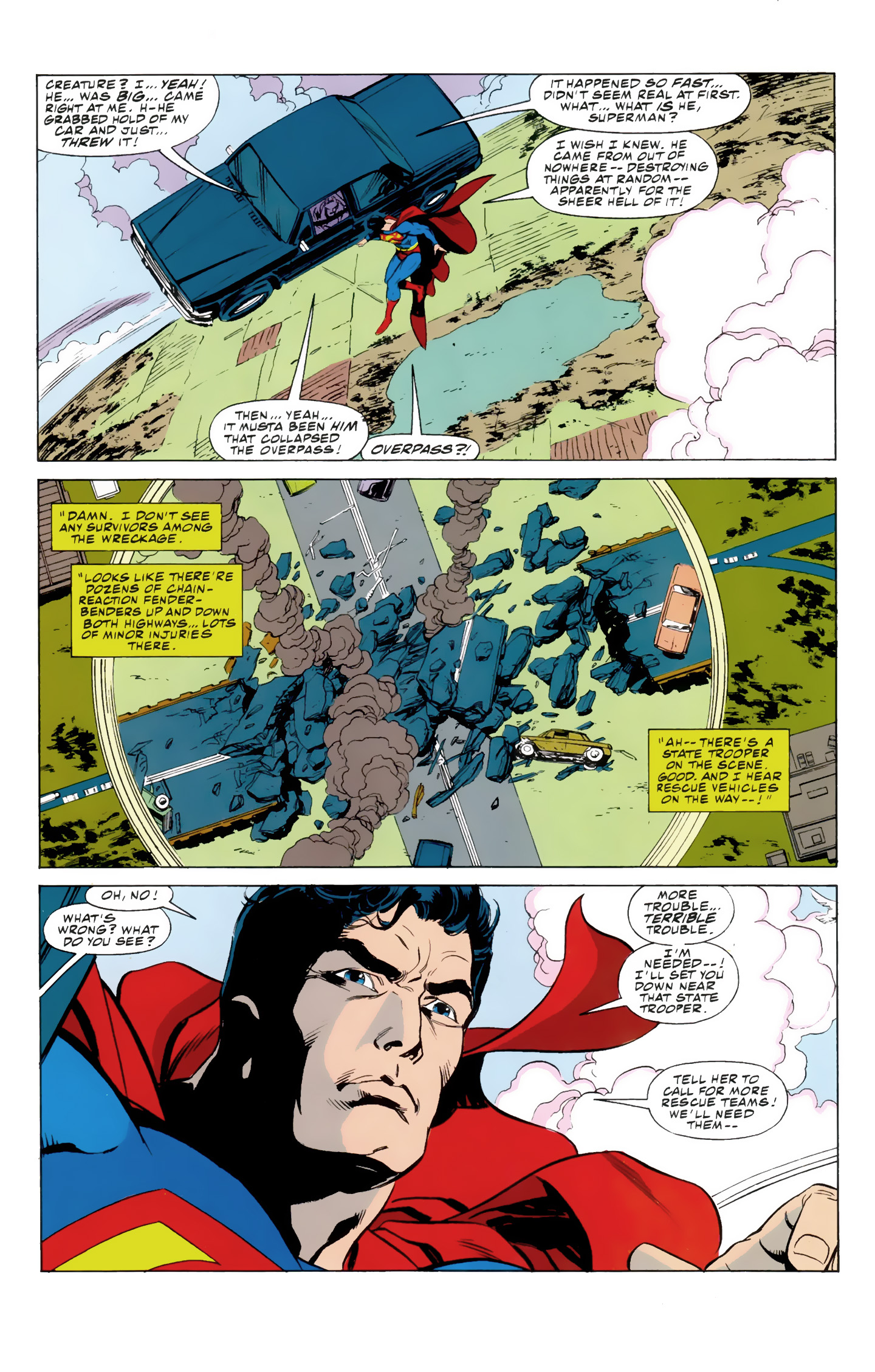 Death and Return of Superman Omnibus (1992-) issue 5 (Death of Superman) - Page 7