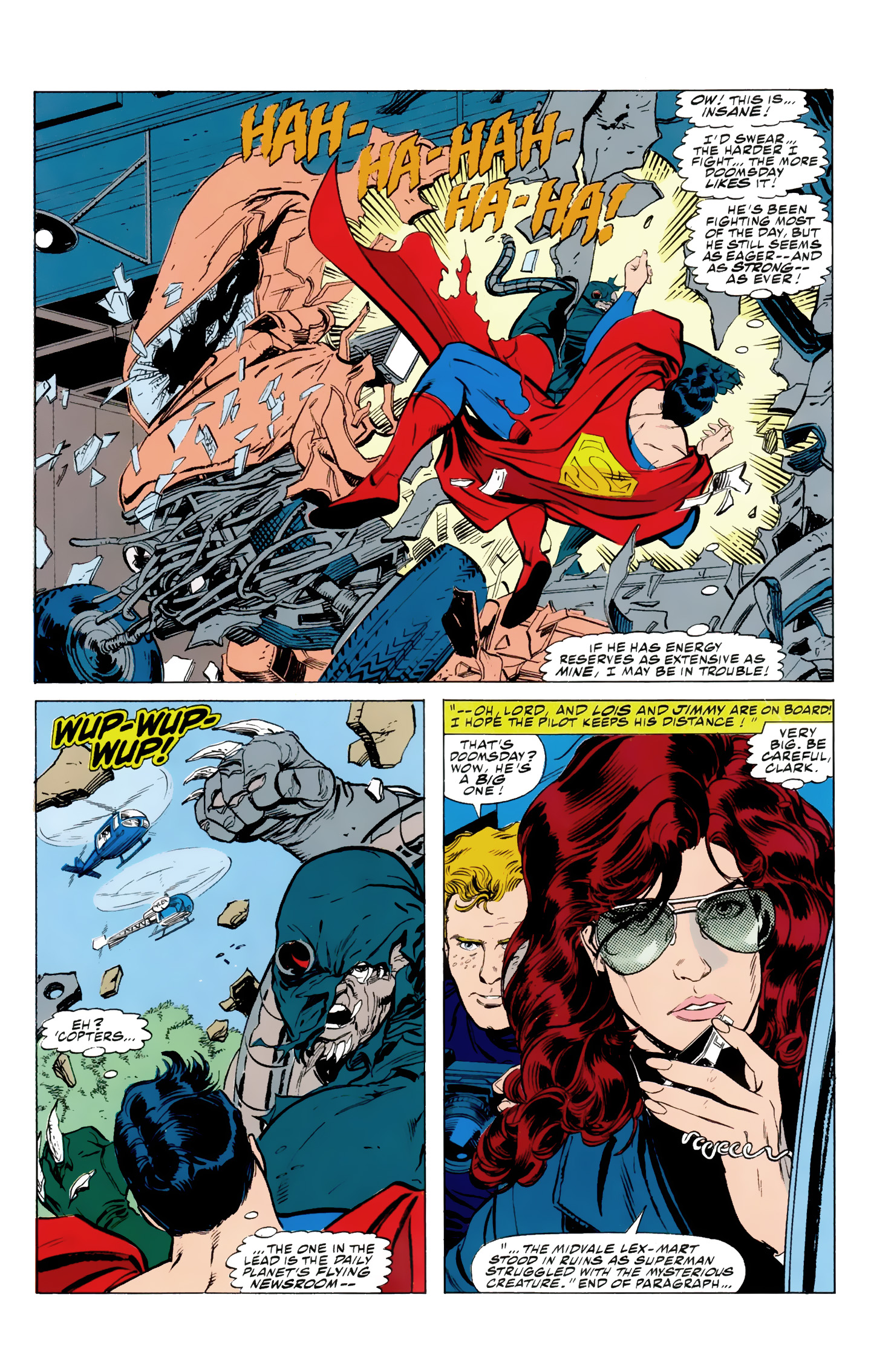 Death and Return of Superman Omnibus (1992-) issue 5 (Death of Superman) - Page 11