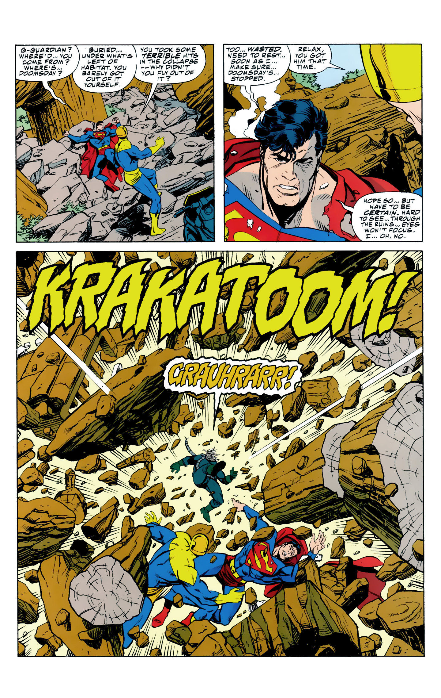 Death and Return of Superman Omnibus (1992-) issue 5 (Death of Superman) - Page 21