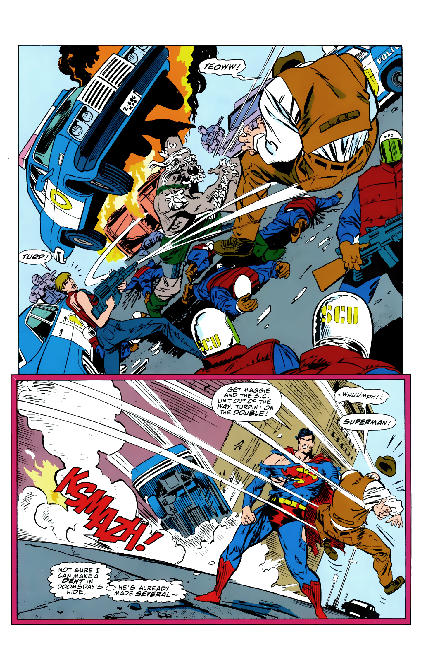 Death and Return of Superman Omnibus (1992-) issue 6 (Death of Superman) - Page 20