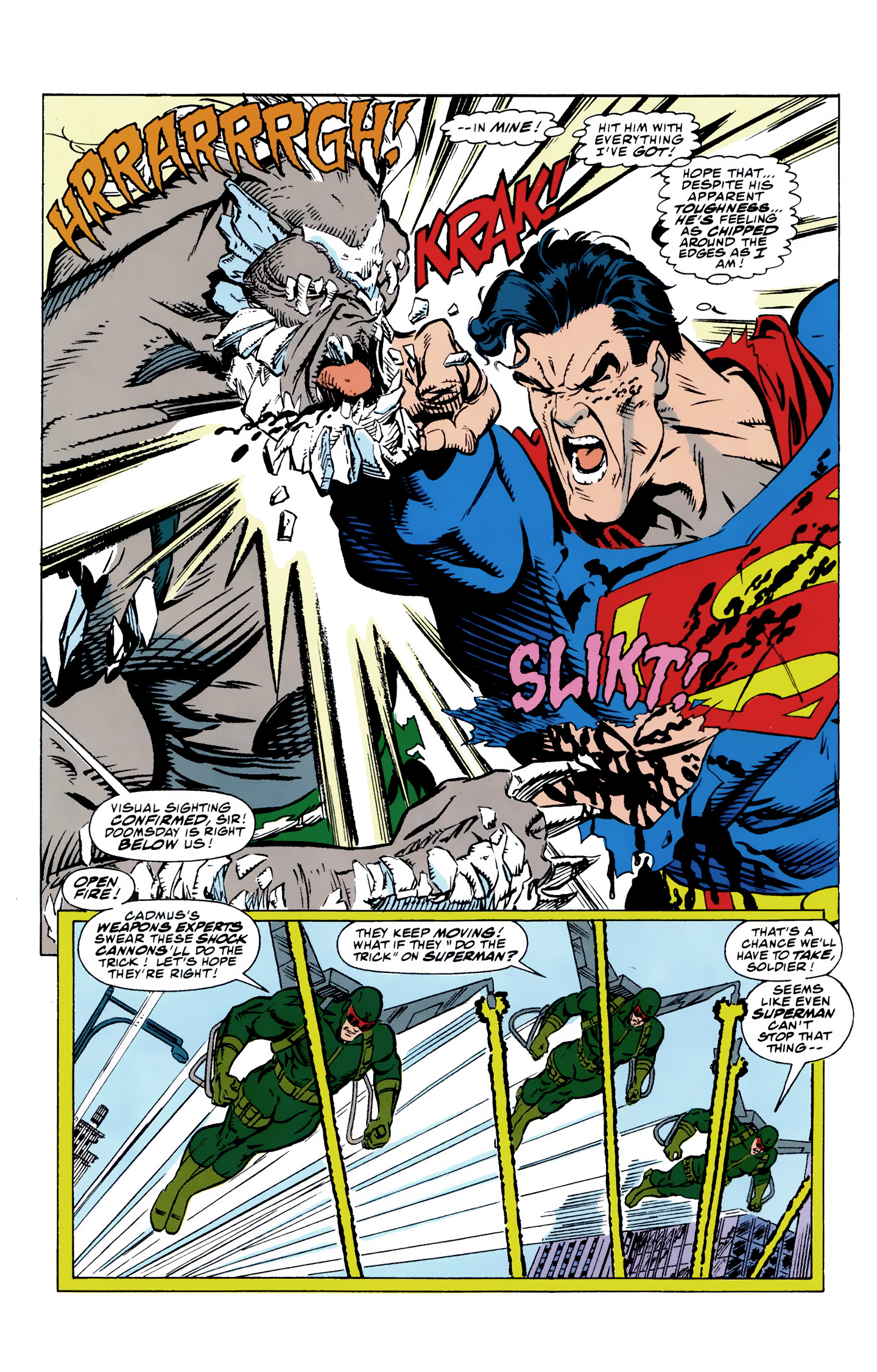 Death and Return of Superman Omnibus (1992-) issue 6 (Death of Superman) - Page 21