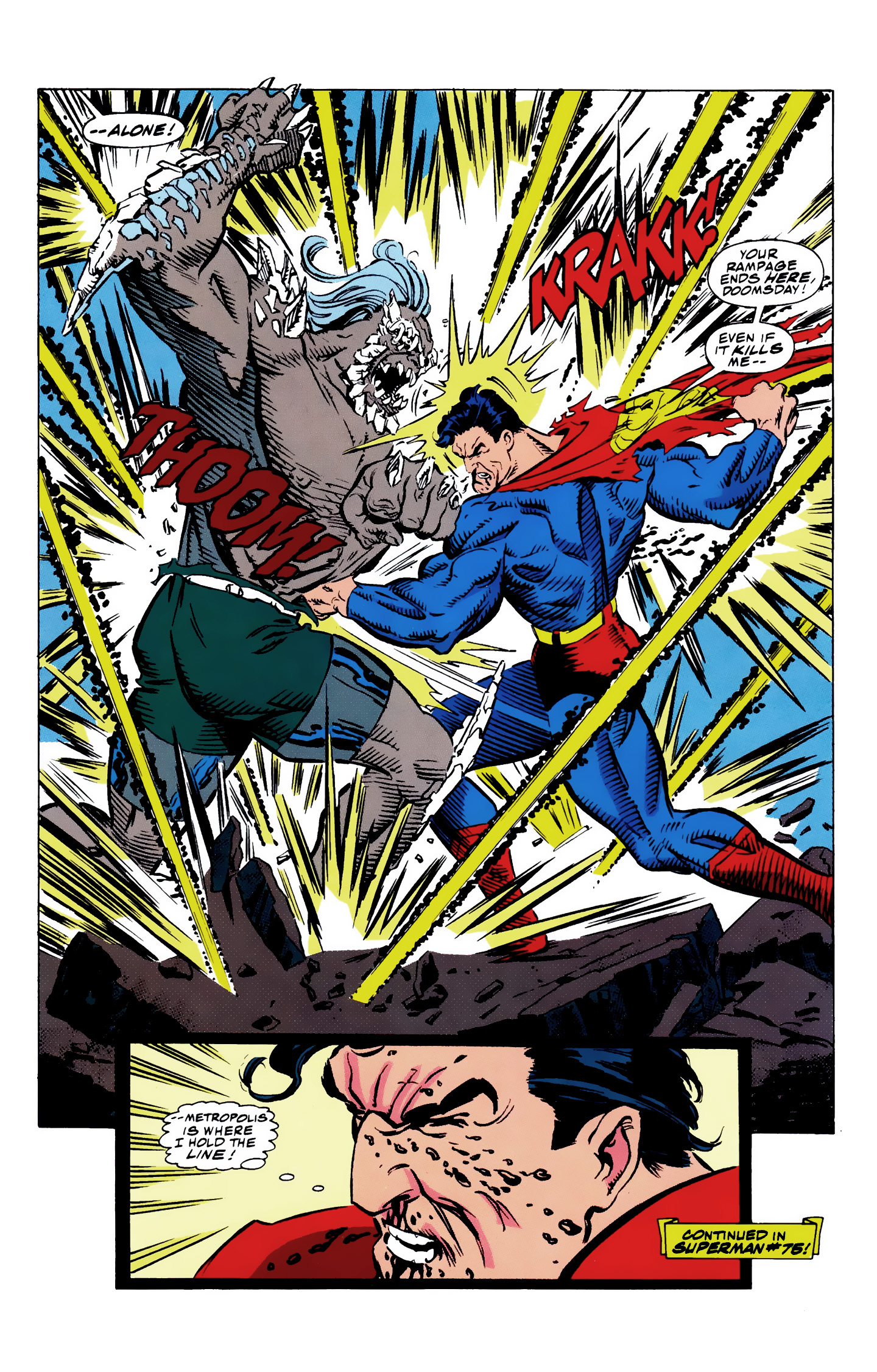 Death and Return of Superman Omnibus (1992-) issue 6 (Death of Superman) - Page 22