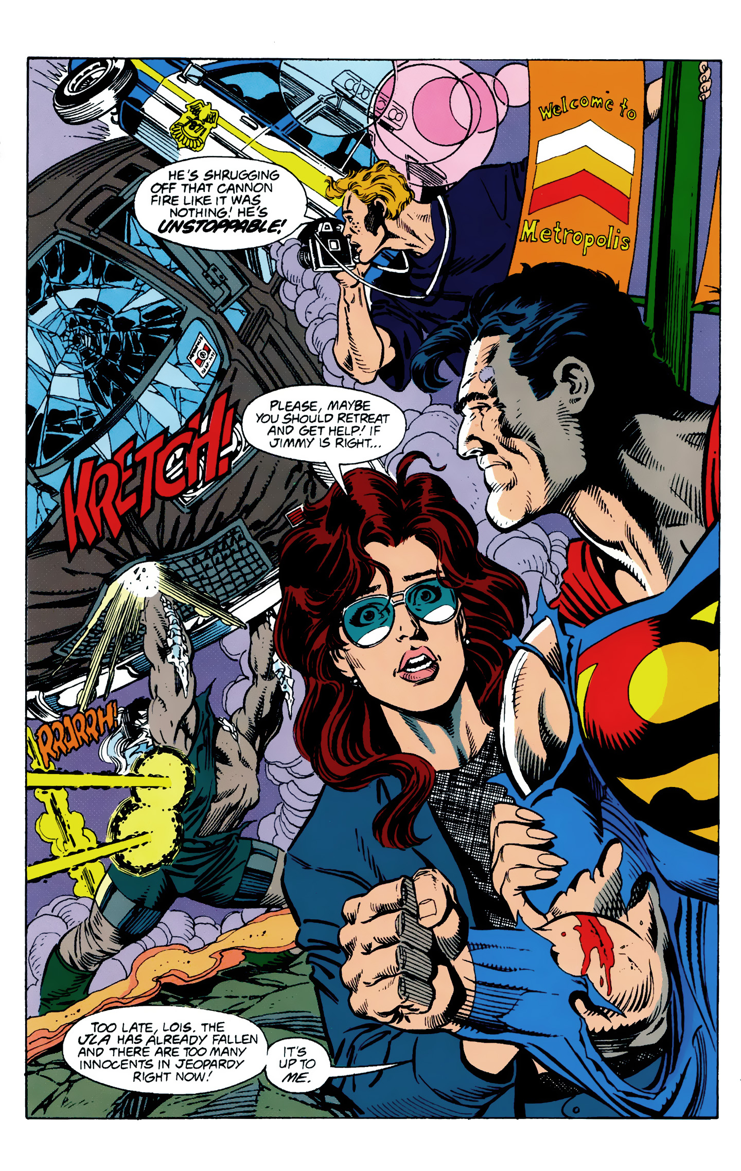 <{ $series->title }} issue 7 (Death of Superman) - Page 7