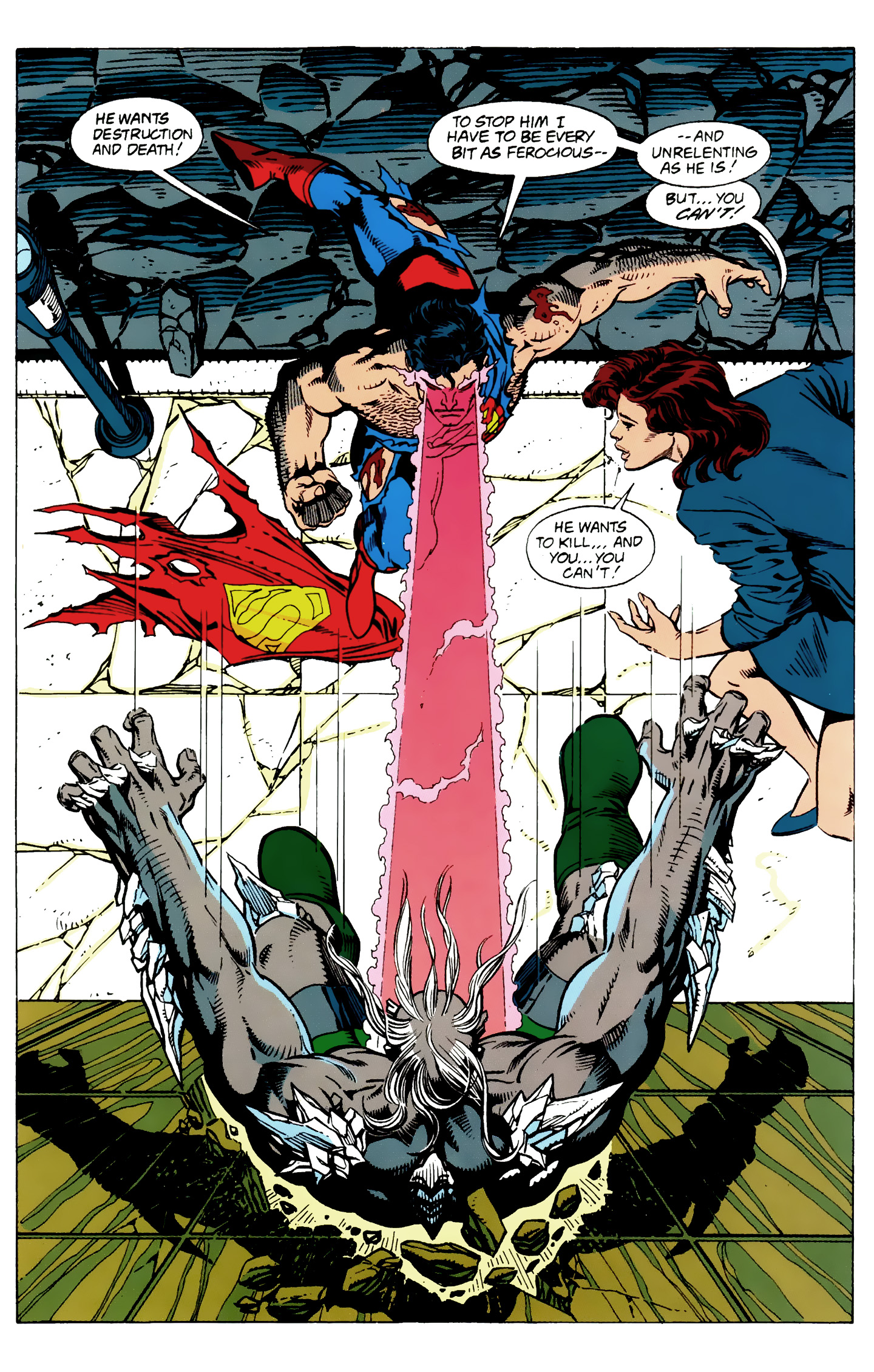 Death and Return of Superman Omnibus (1992-) issue 7 (Death of Superman) - Page 16