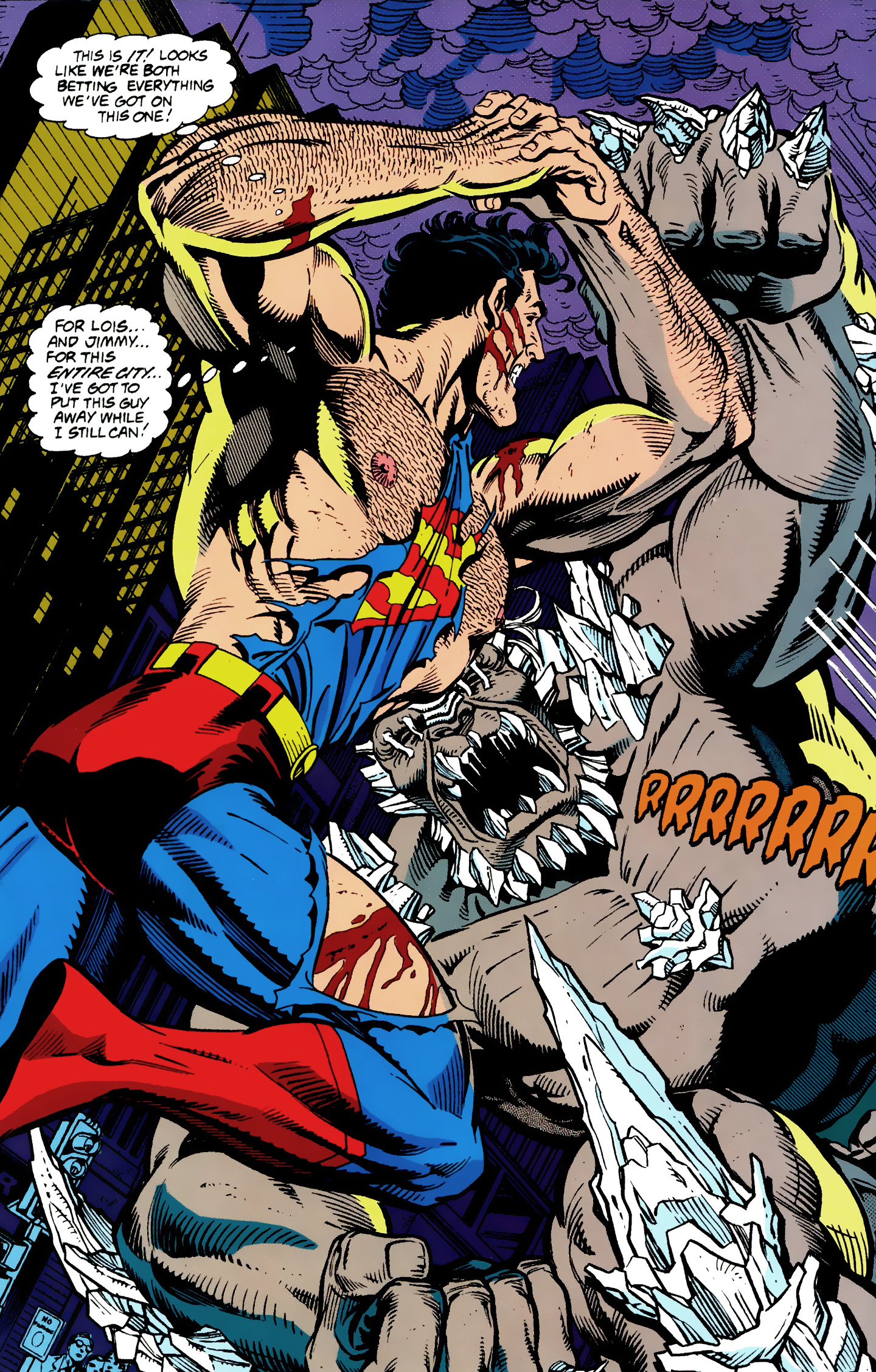 <{ $series->title }} issue 7 (Death of Superman) - Page 21