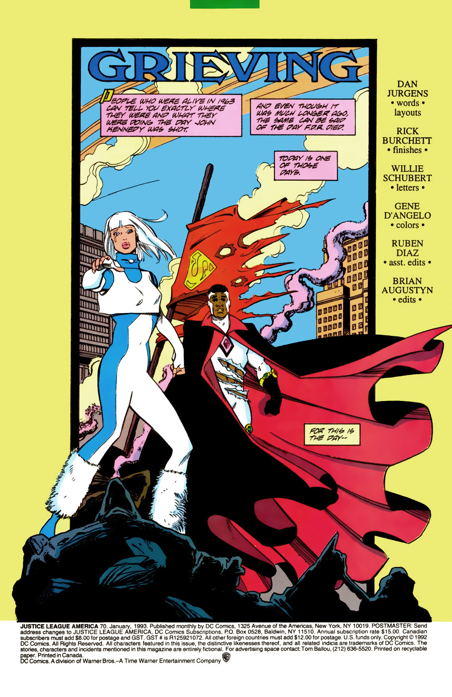 Death and Return of Superman Omnibus (1992) Chapter 8 (Funeral for a Friend) Page 2