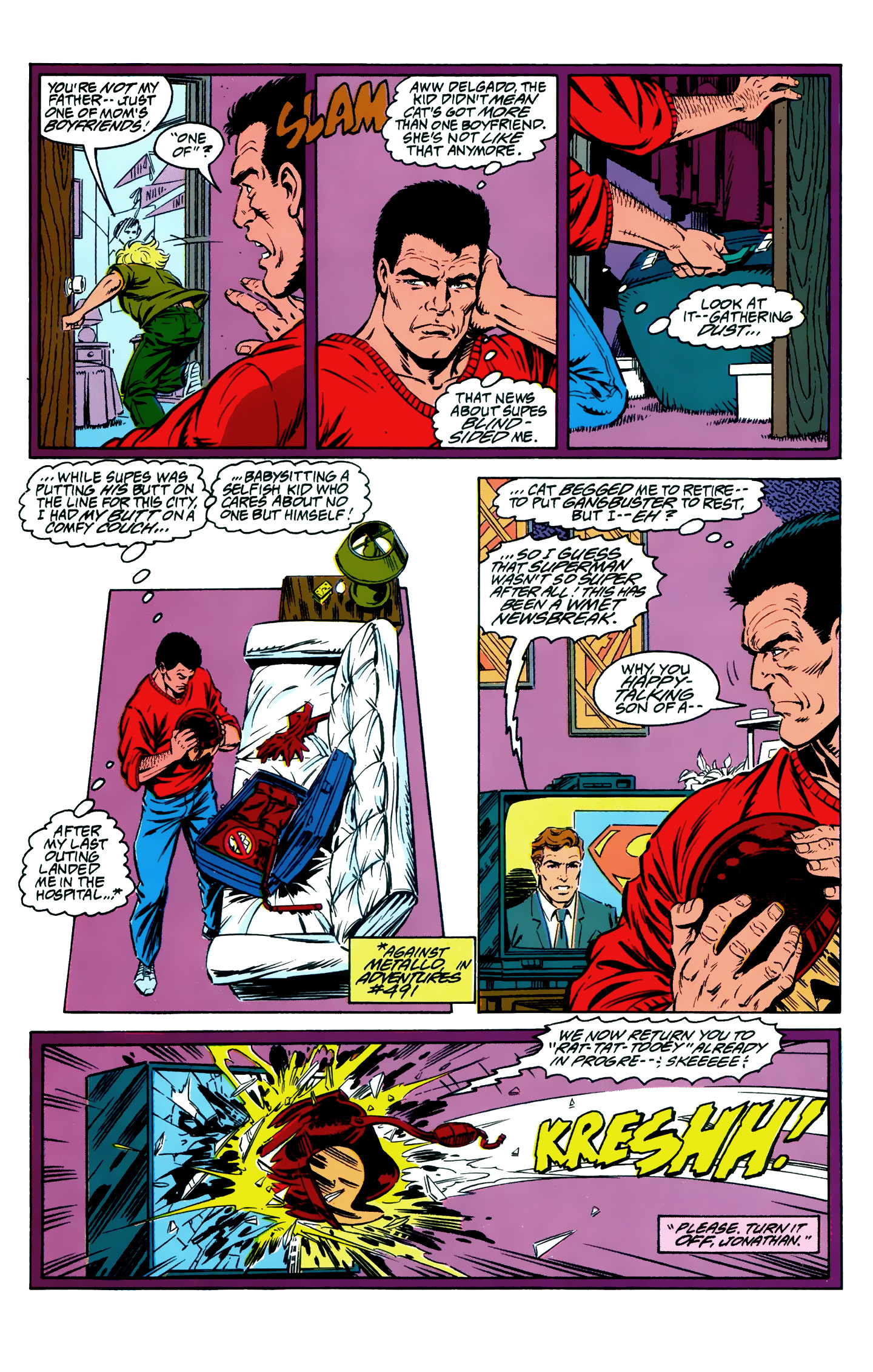 Death and Return of Superman Omnibus (1992-) issue 9 (Funeral for a Friend) - Page 11