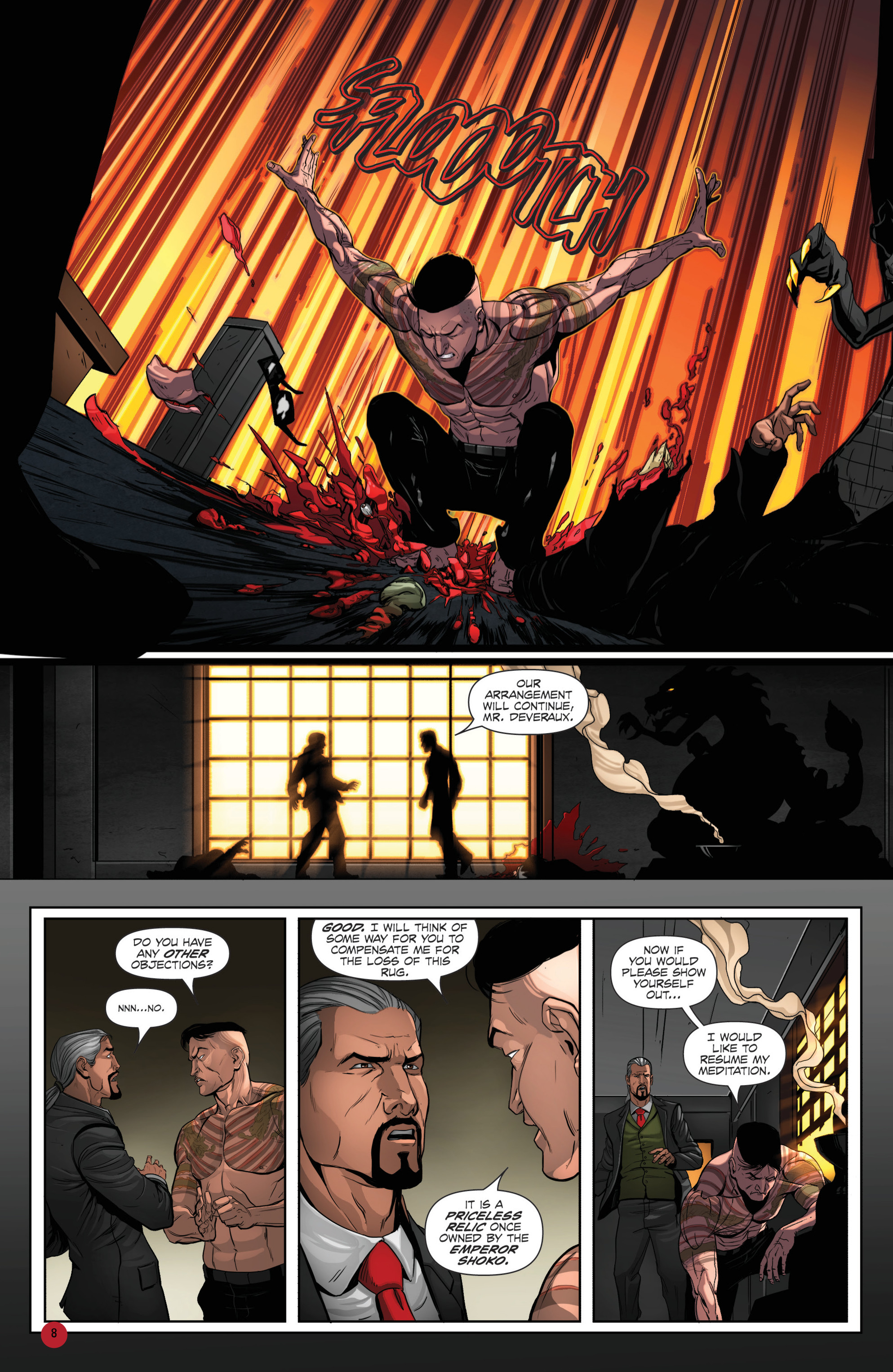 Death Force: The Fires of Vengeance (2017) issue 1 - Page 9