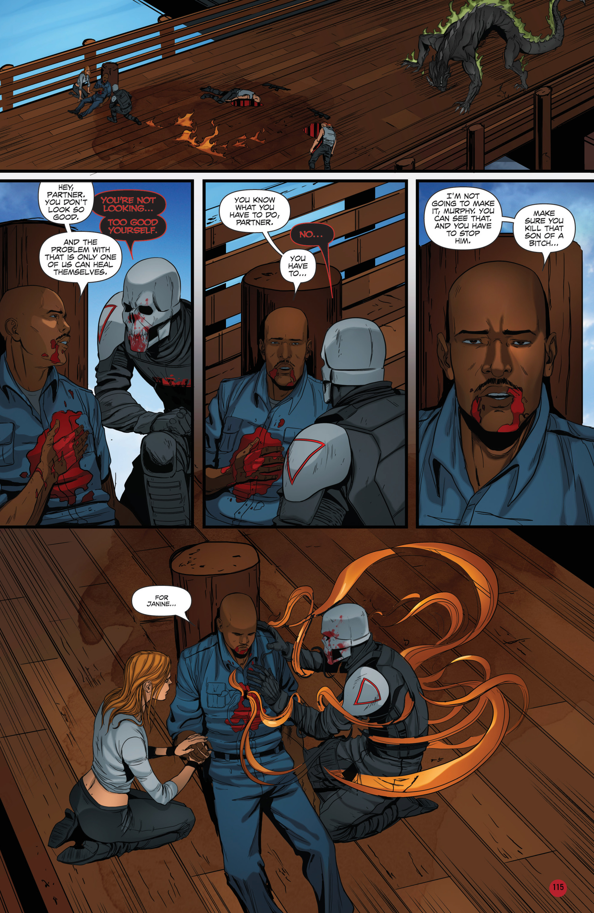 Death Force: The Fires of Vengeance (2017) issue 1 - Page 115