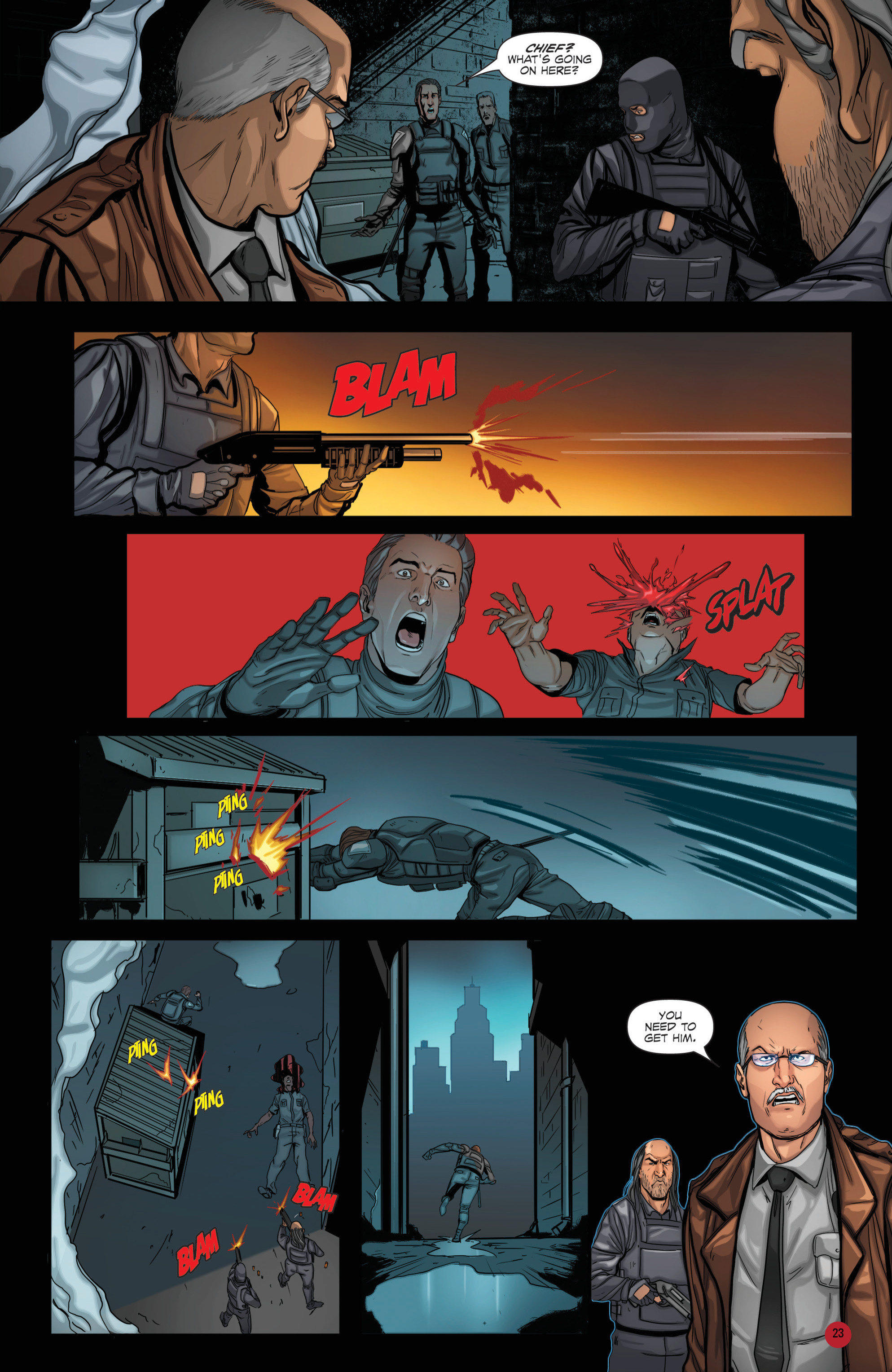 Death Force: The Fires of Vengeance (2017) issue 1 - Page 24