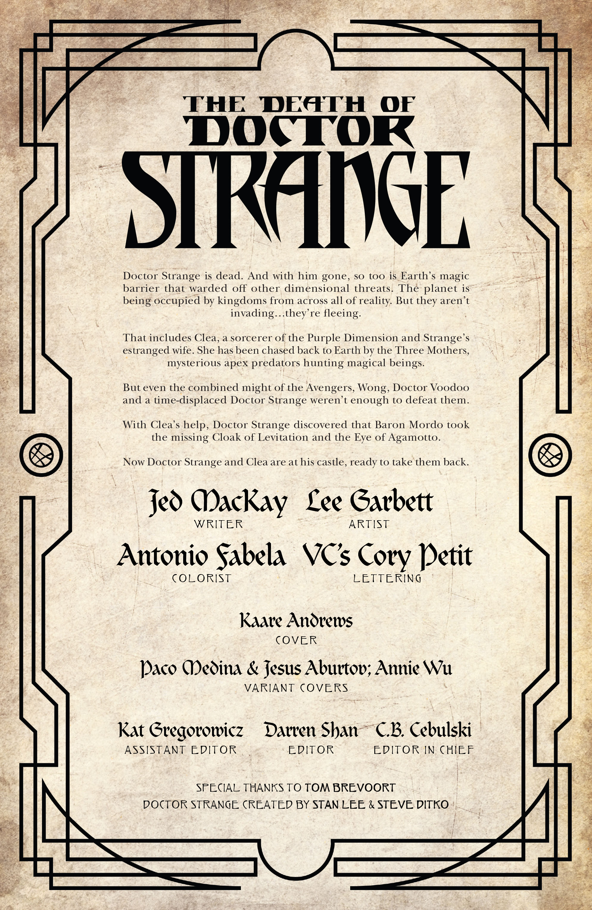 Death of Doctor Strange (2021): Chapter 4 - Page 2