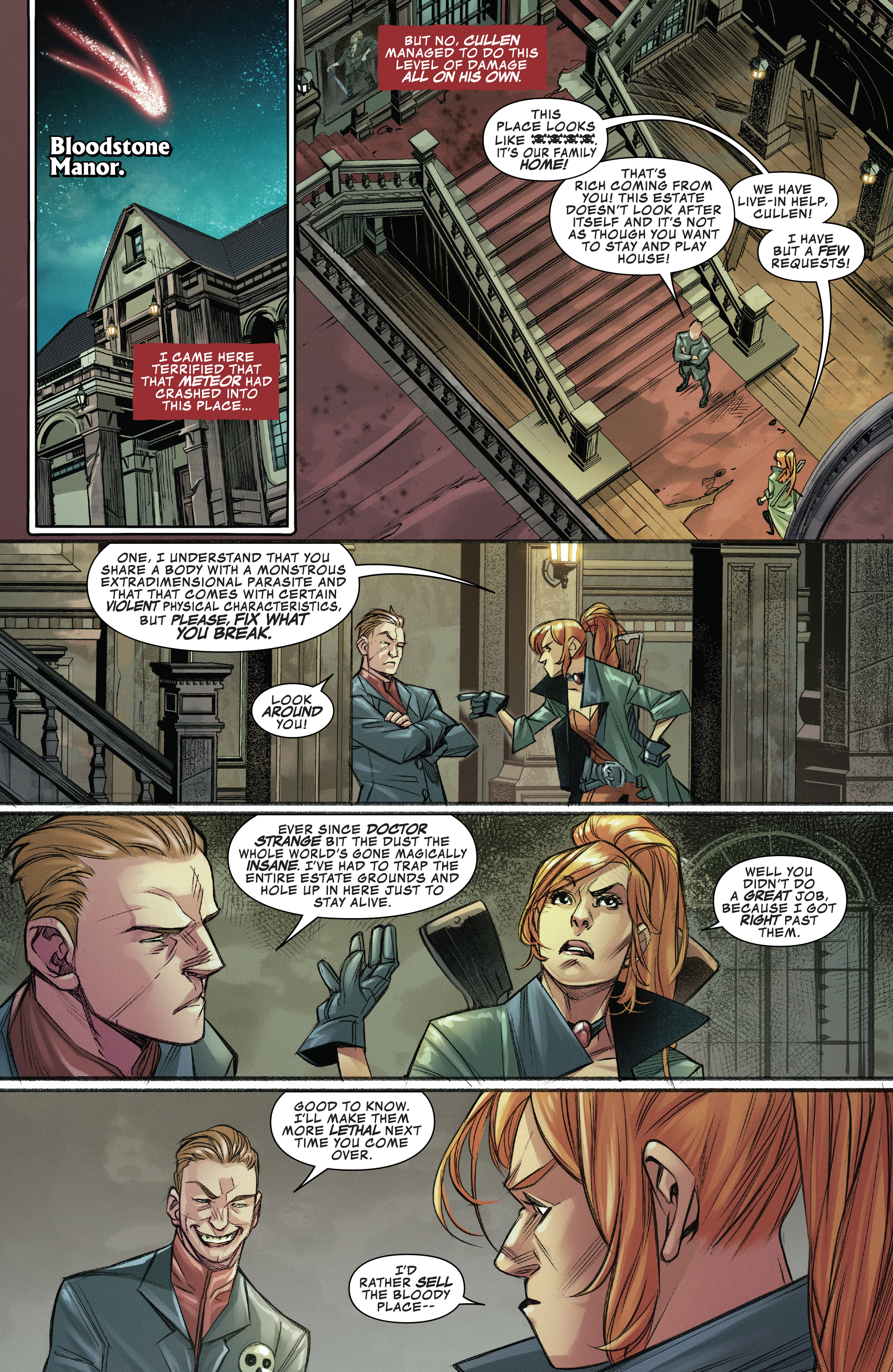 Death of Doctor Strange: Bloodstone (2022-) issue 1 - Page 7