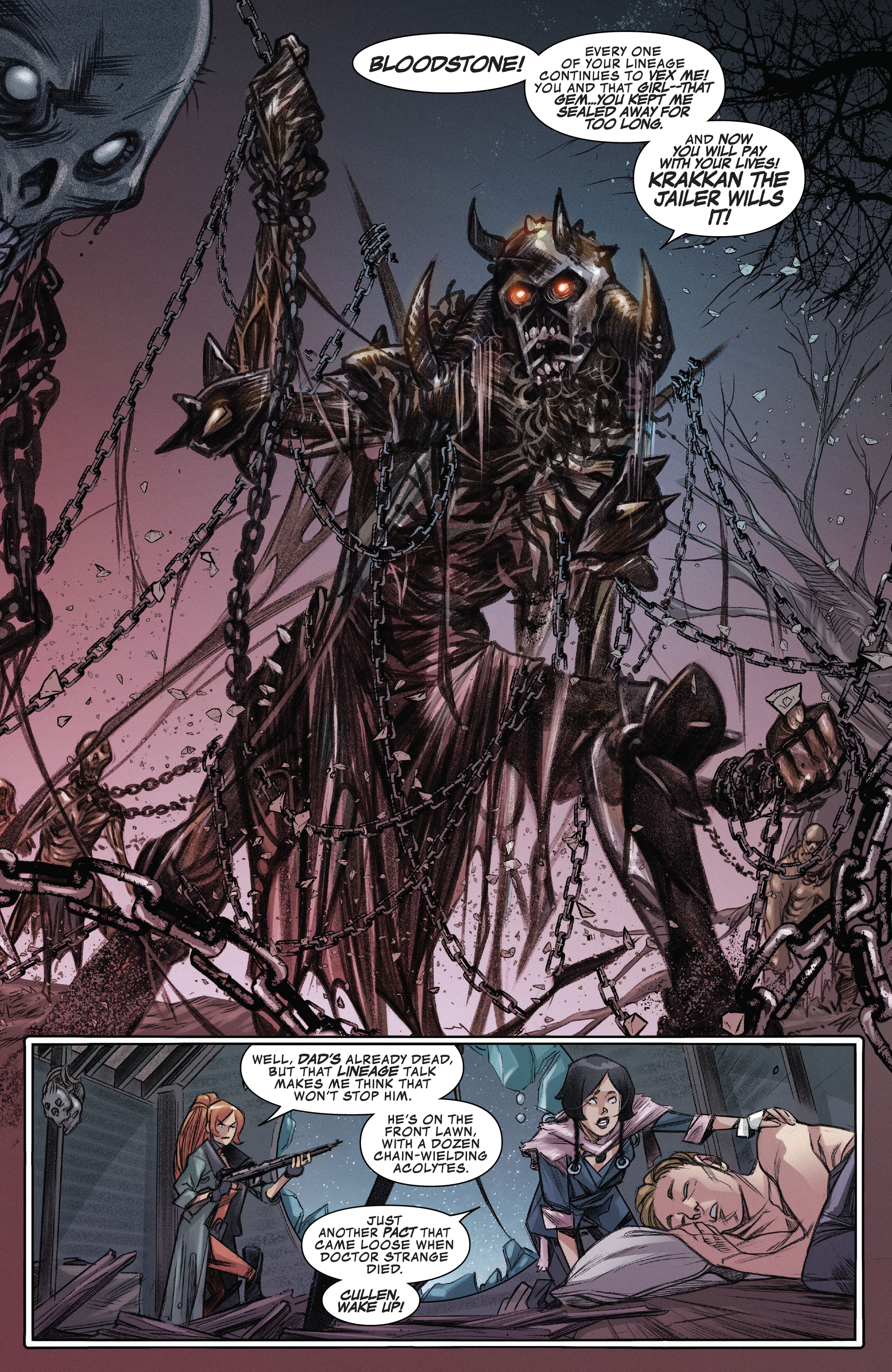 Death of Doctor Strange: Bloodstone (2022-) issue 1 - Page 21