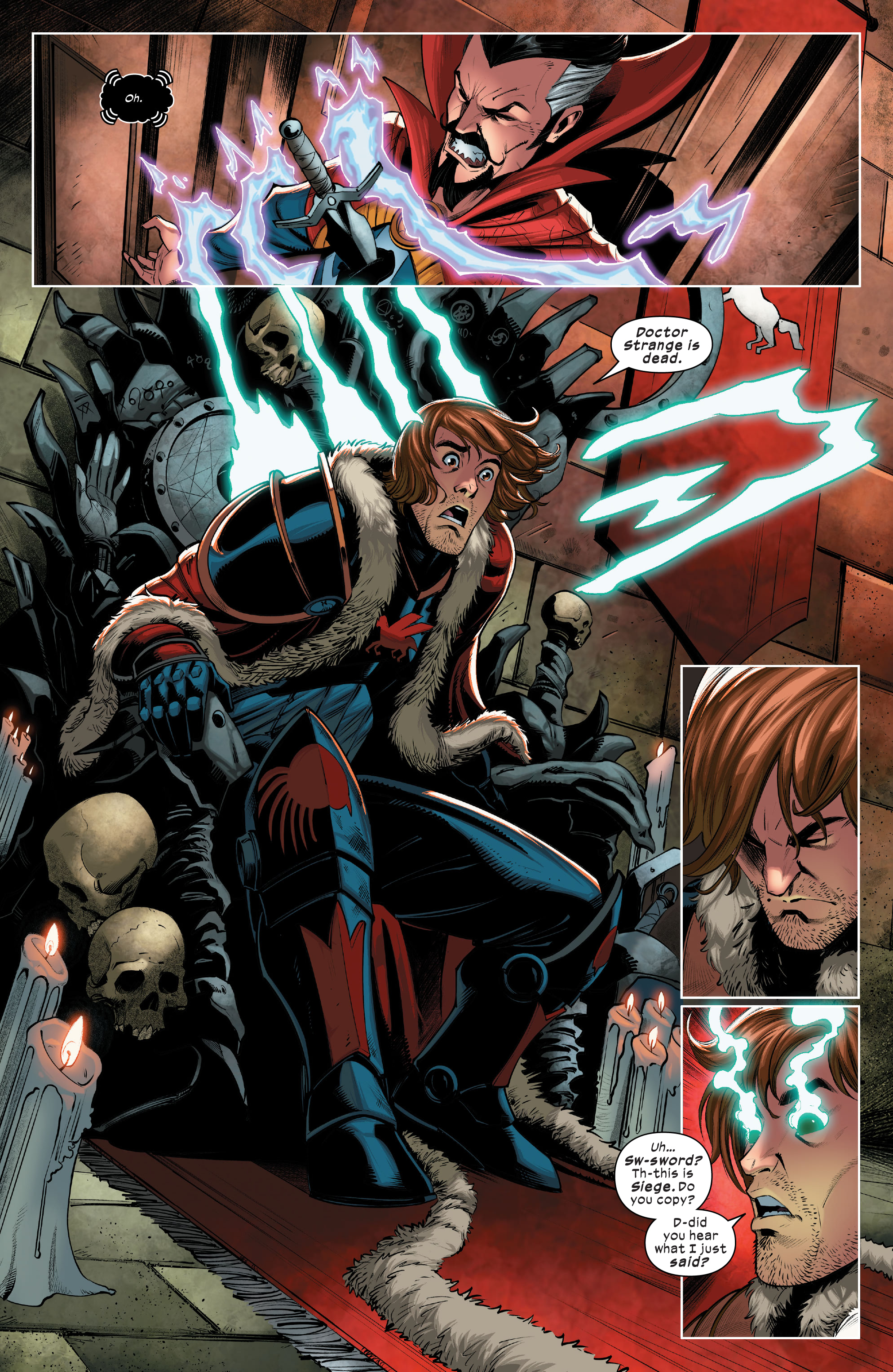 Death of Doctor Strange: X-Men/Black Knight (2021-): Chapter 1 - Page 3