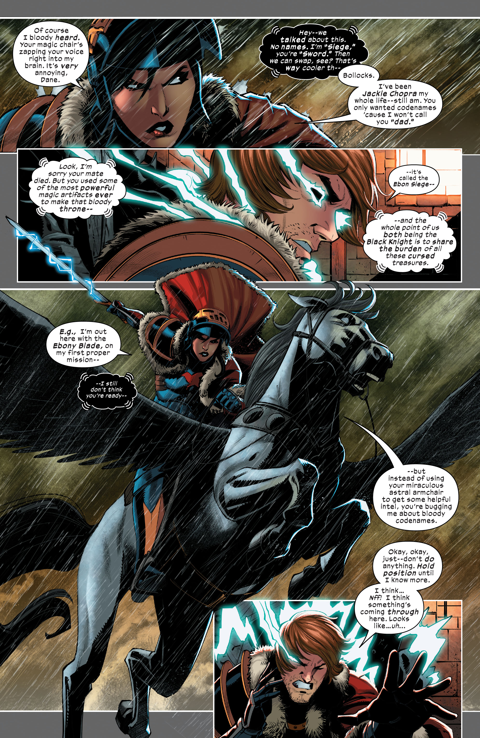 Death of Doctor Strange: X-Men/Black Knight (2021-): Chapter 1 - Page 4