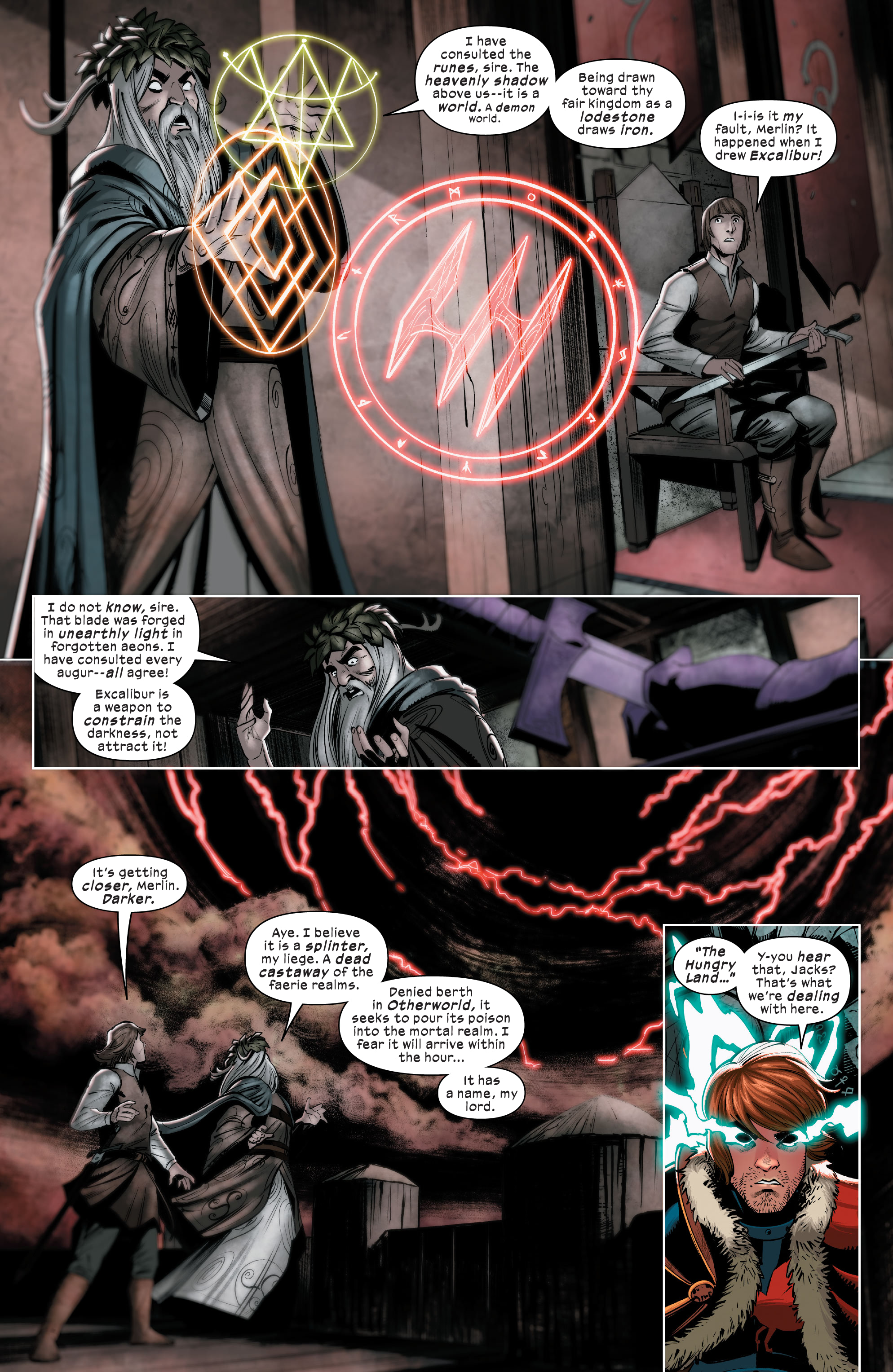 Death of Doctor Strange: X-Men/Black Knight (2021-) issue 1 - Page 6