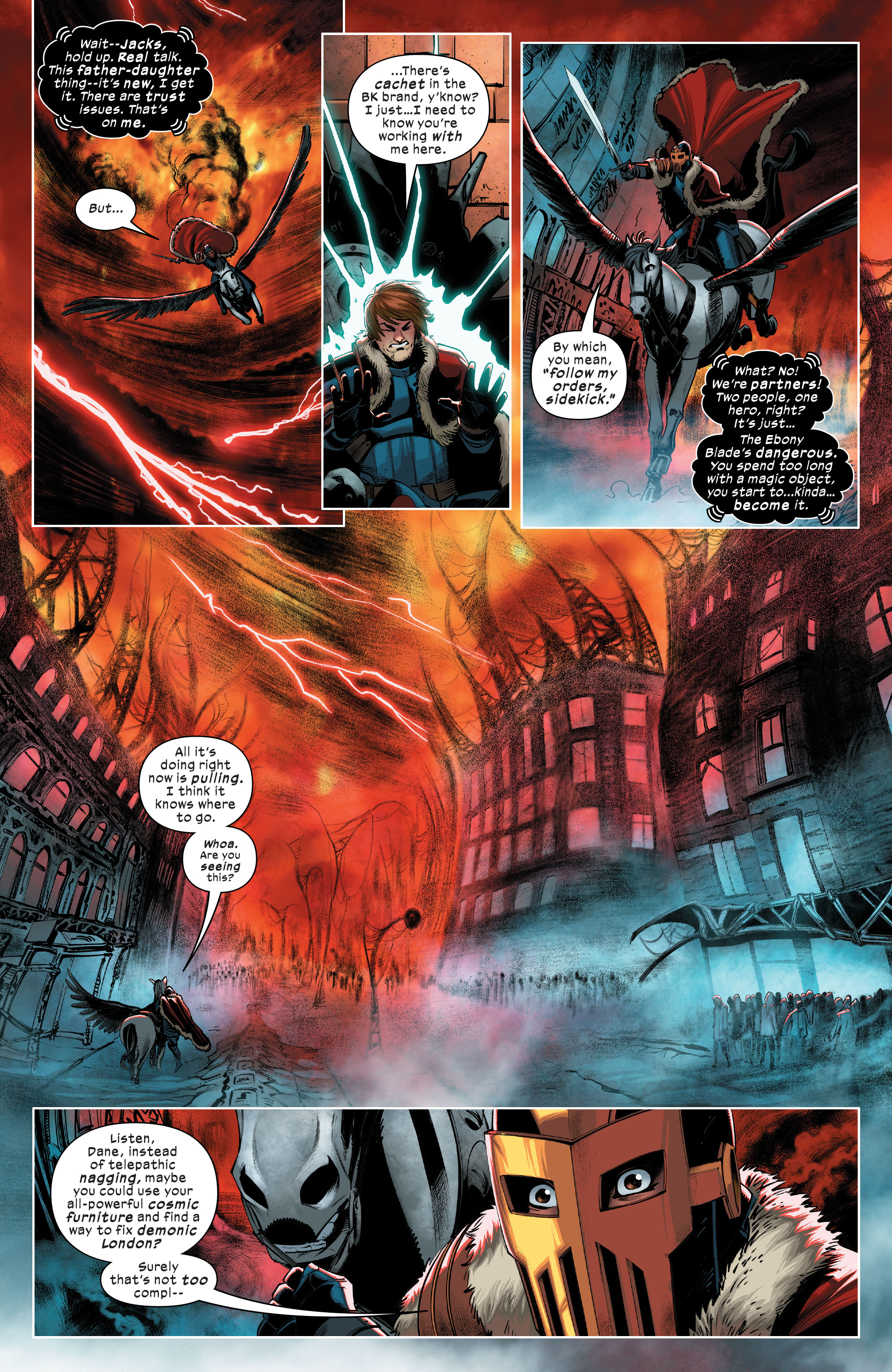 Death of Doctor Strange: X-Men/Black Knight (2021-) issue 1 - Page 9