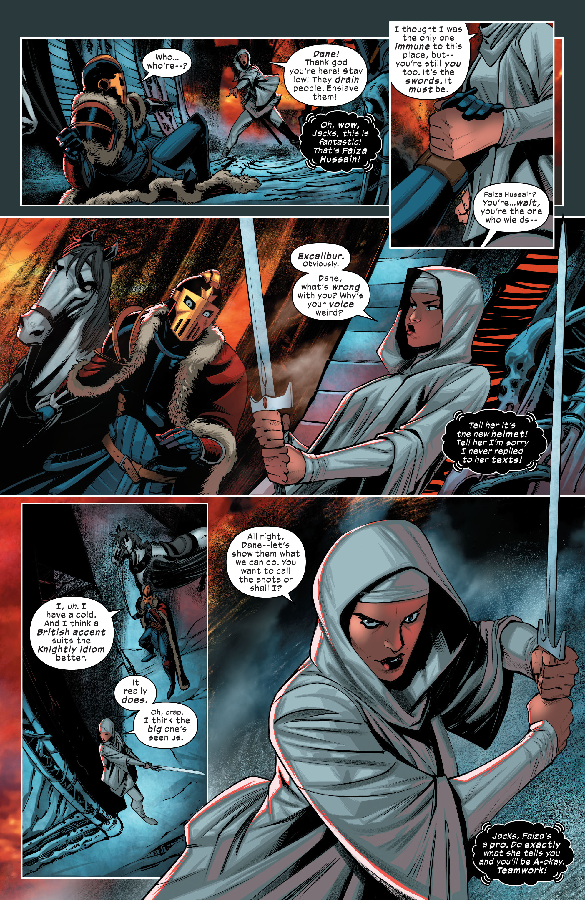 Death of Doctor Strange: X-Men/Black Knight (2021-) Chapter 1 - Page 11