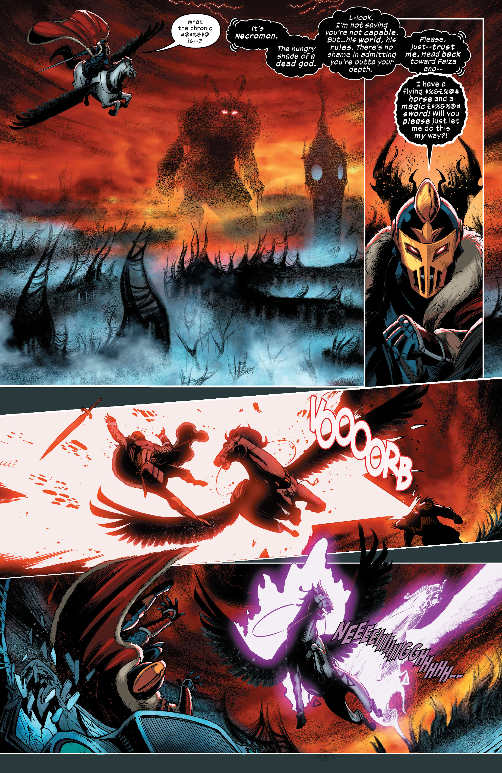 Death of Doctor Strange: X-Men/Black Knight (2021-) issue 1 - Page 14