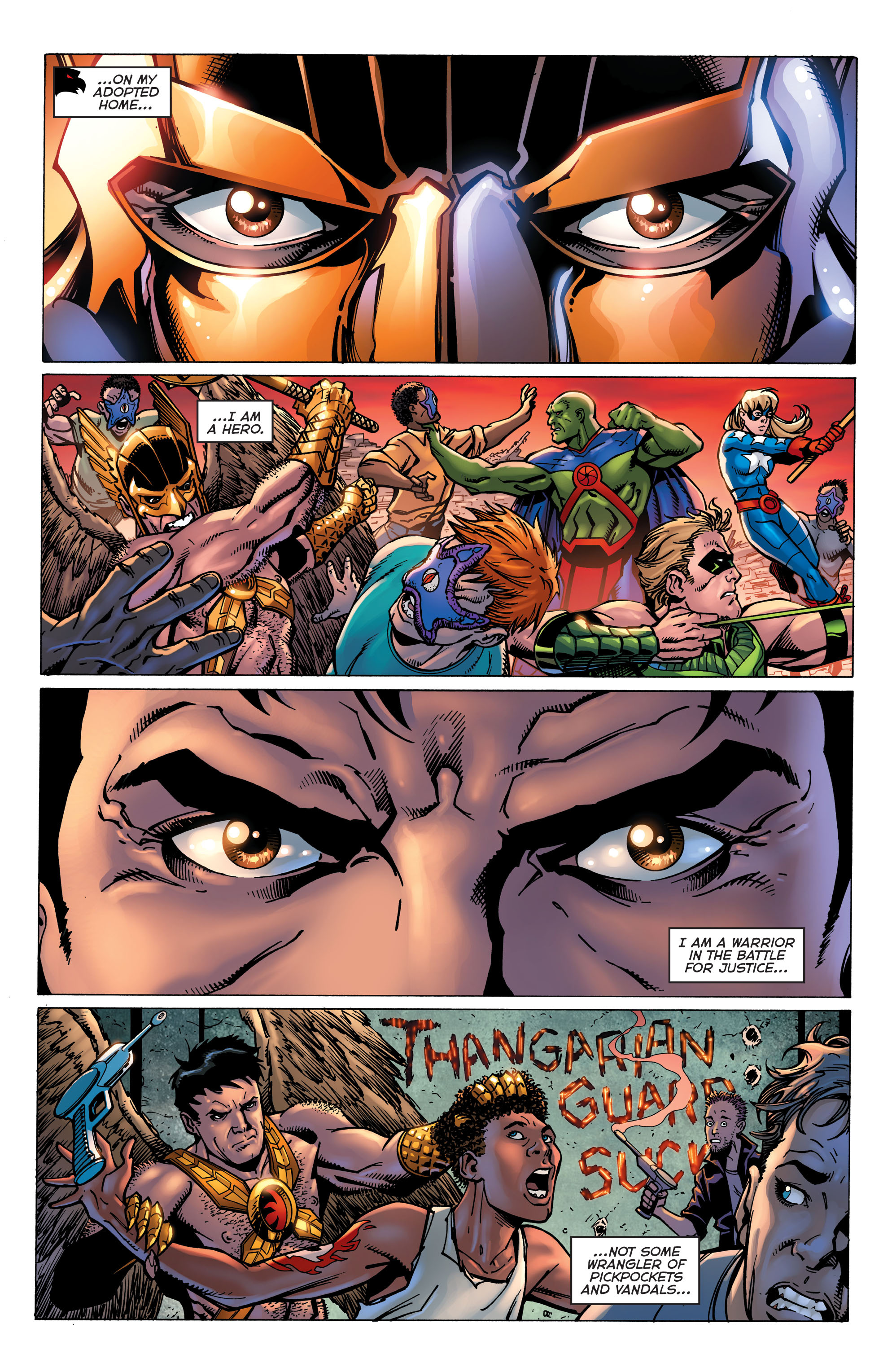 Death of Hawkman (2016-) issue 2 - Page 14