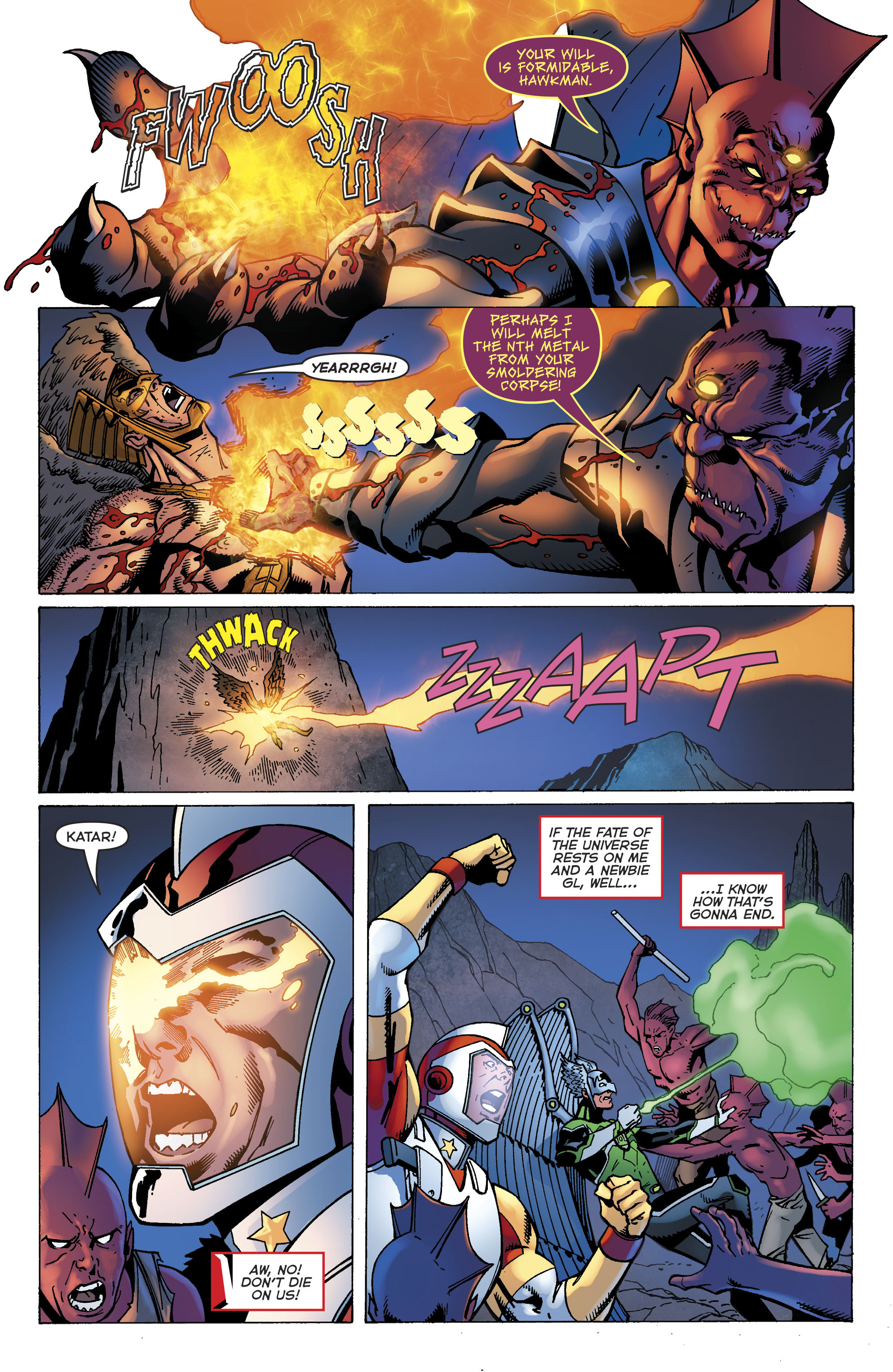 Death of Hawkman (2016-) issue 6 - Page 6