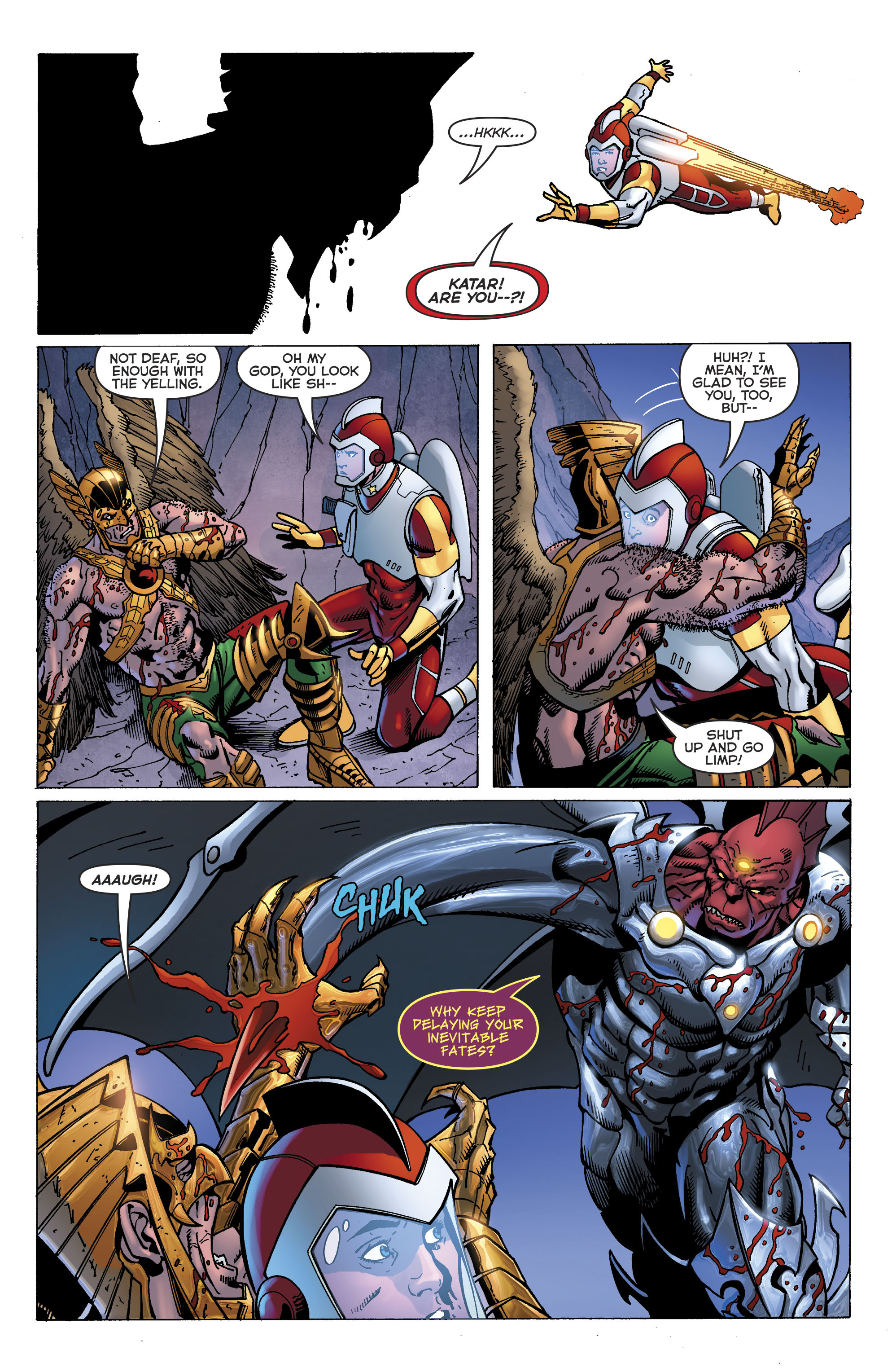 Death of Hawkman (2016-) issue 6 - Page 9