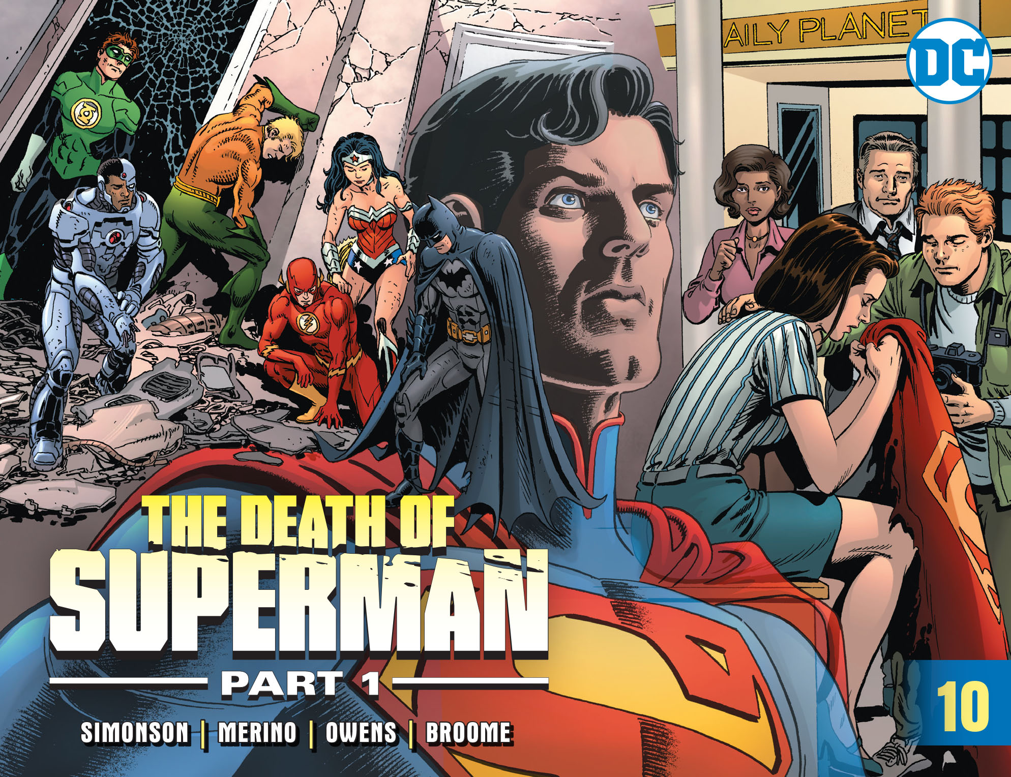 Death of Superman, Part 1 (2018-)-Death of Superman, Part 1 (2018-) #10