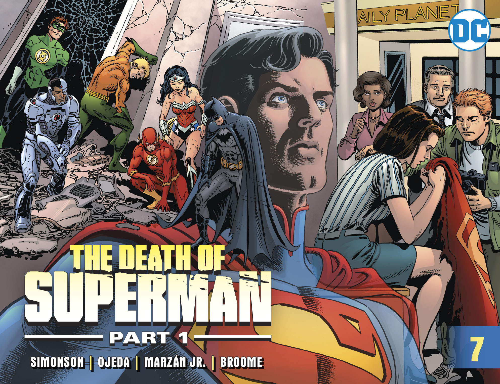 Death of Superman, Part 1 (2018-)-Death of Superman, Part 1 (2018-) #7