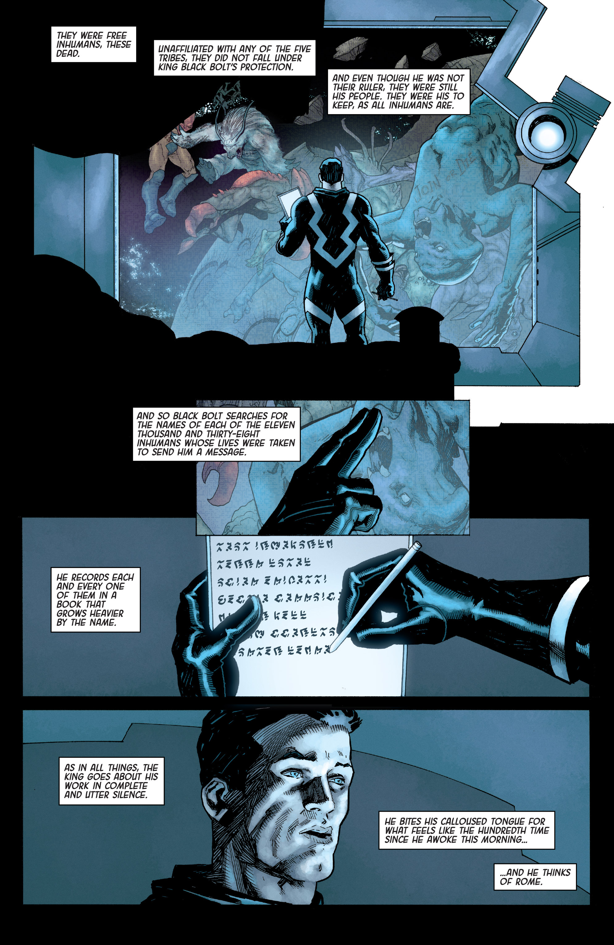 Death Of The Inhumans (2018) issue 1 - Page 6