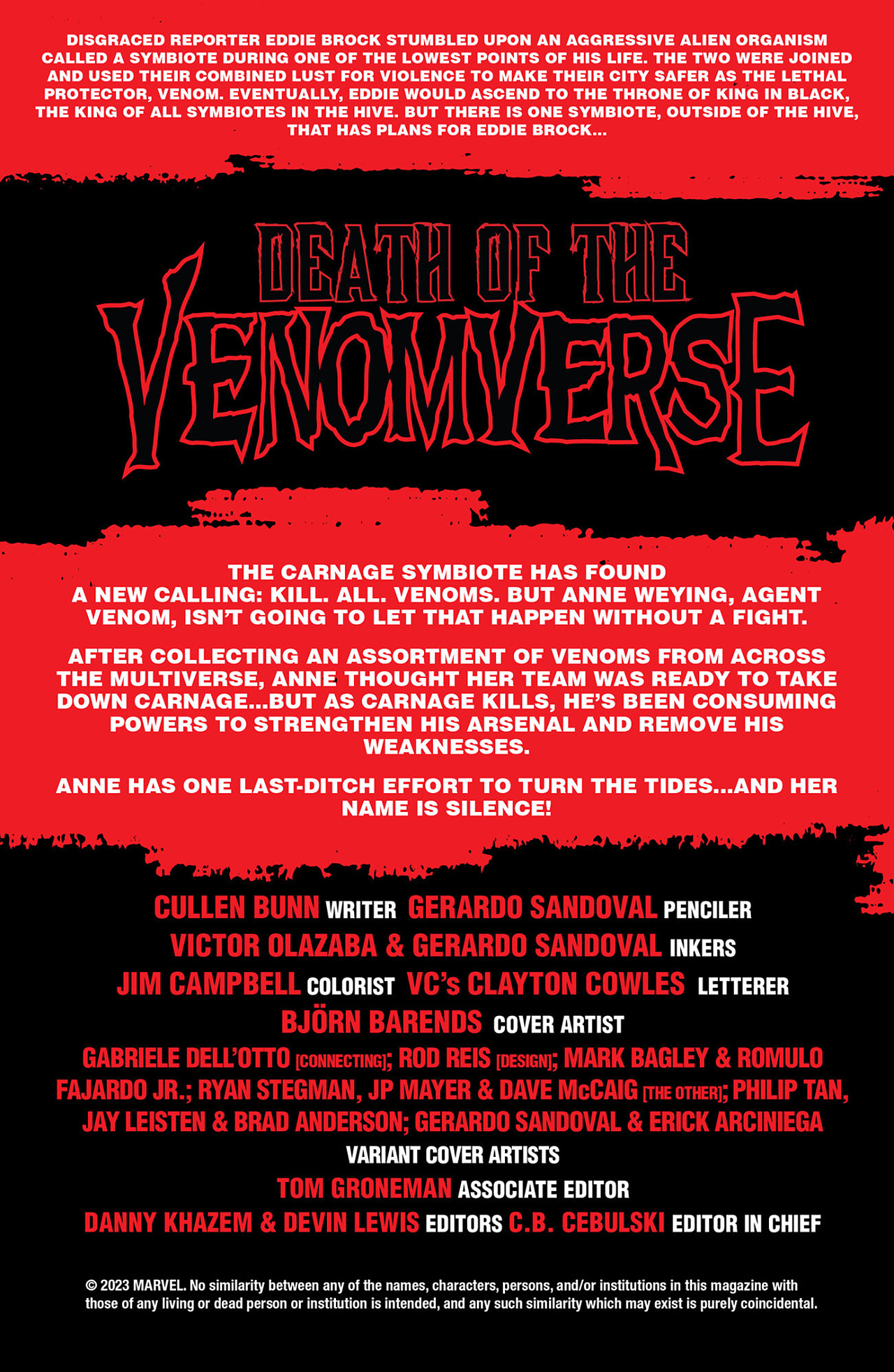 Death of the Venomverse (2023-) issue 3 - Page 2