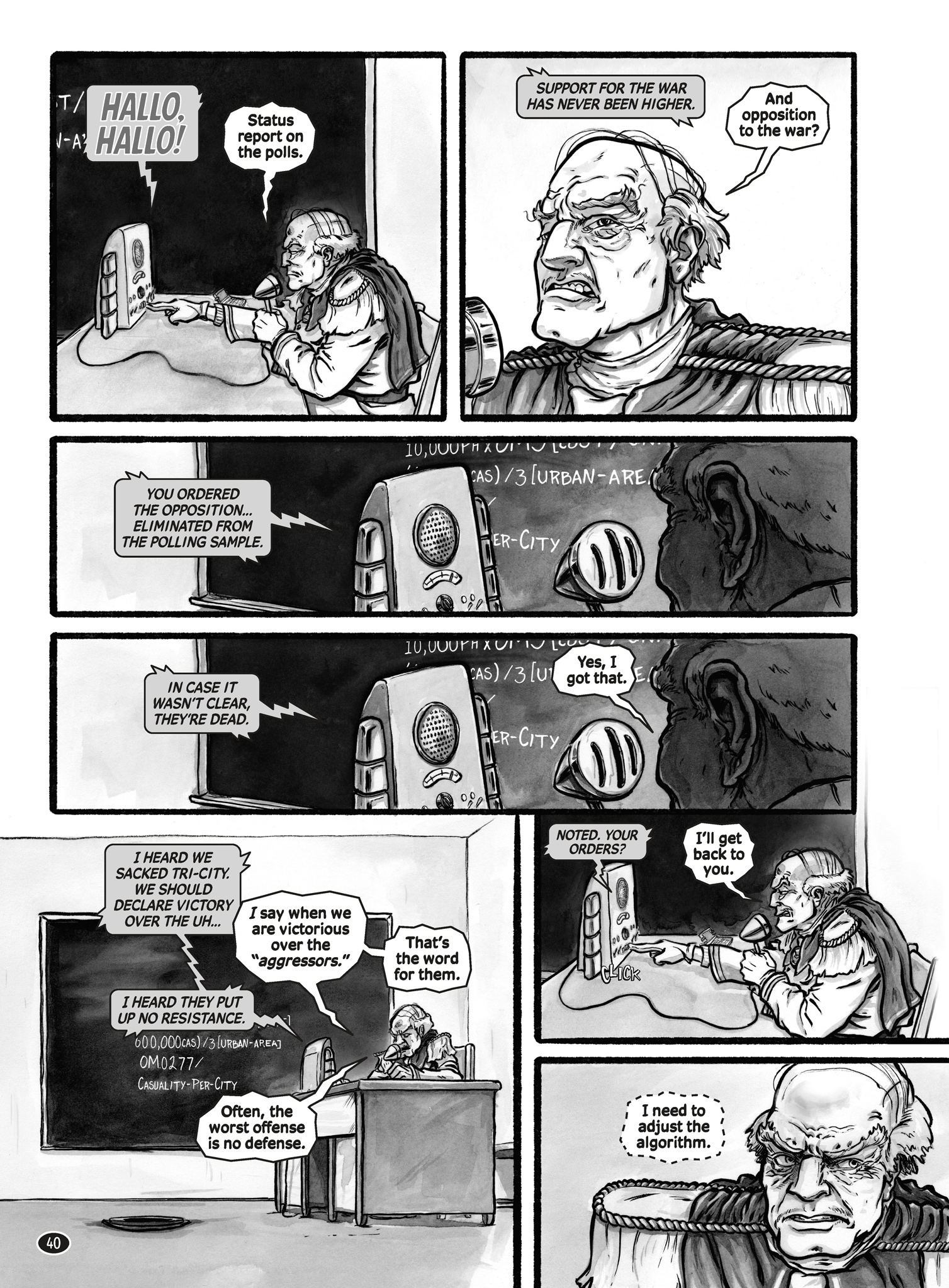 Death Strikes: The Emperor of Atlantis (2024) issue HC - Page 40