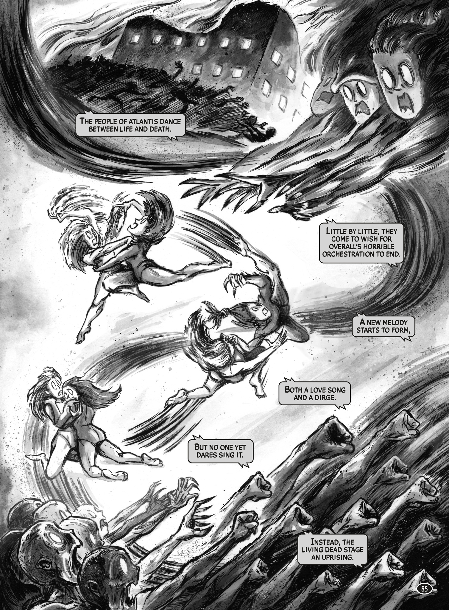 Death Strikes: The Emperor of Atlantis (2024) issue HC - Page 82