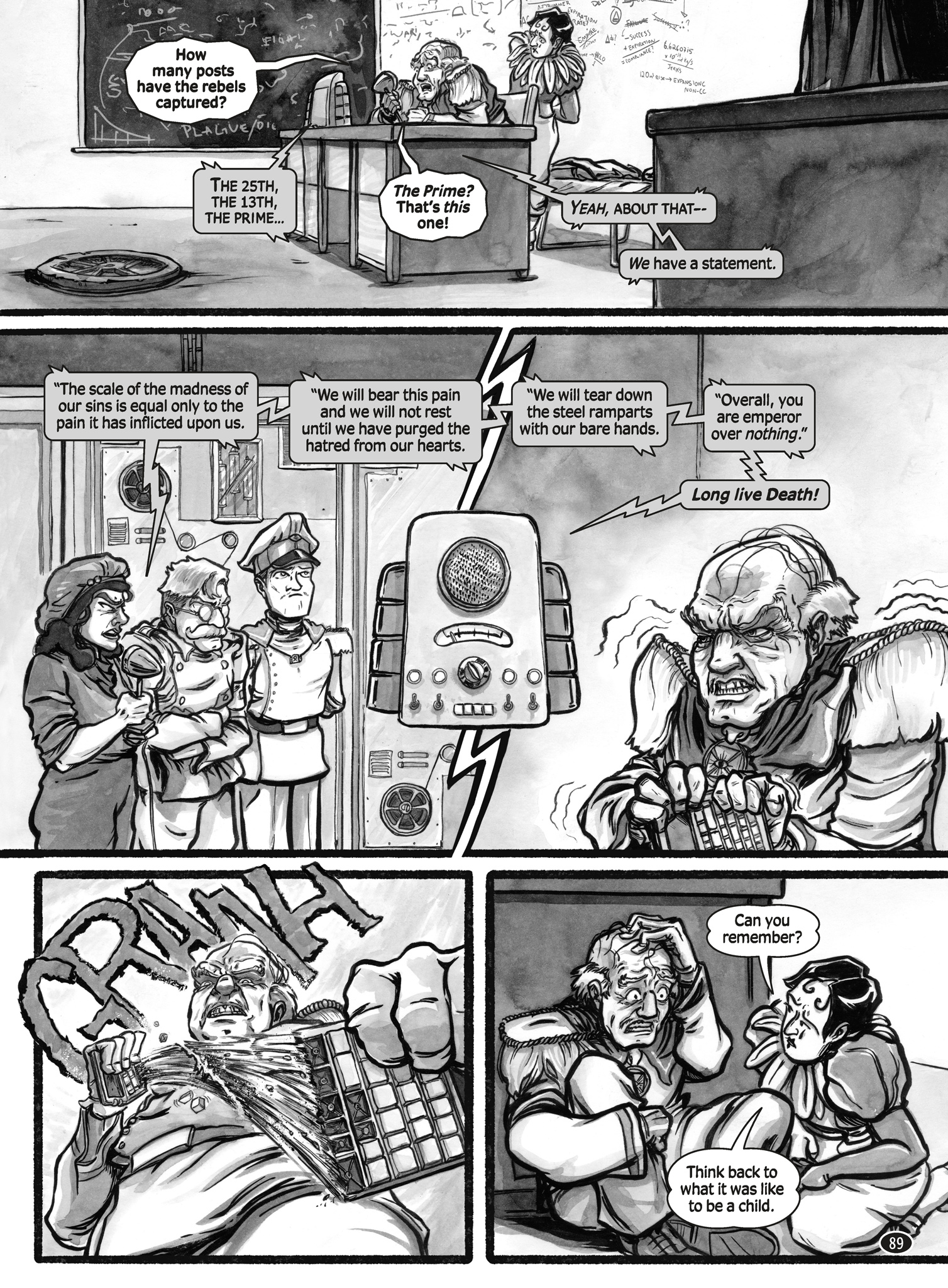 Death Strikes: The Emperor of Atlantis (2024) issue HC - Page 86