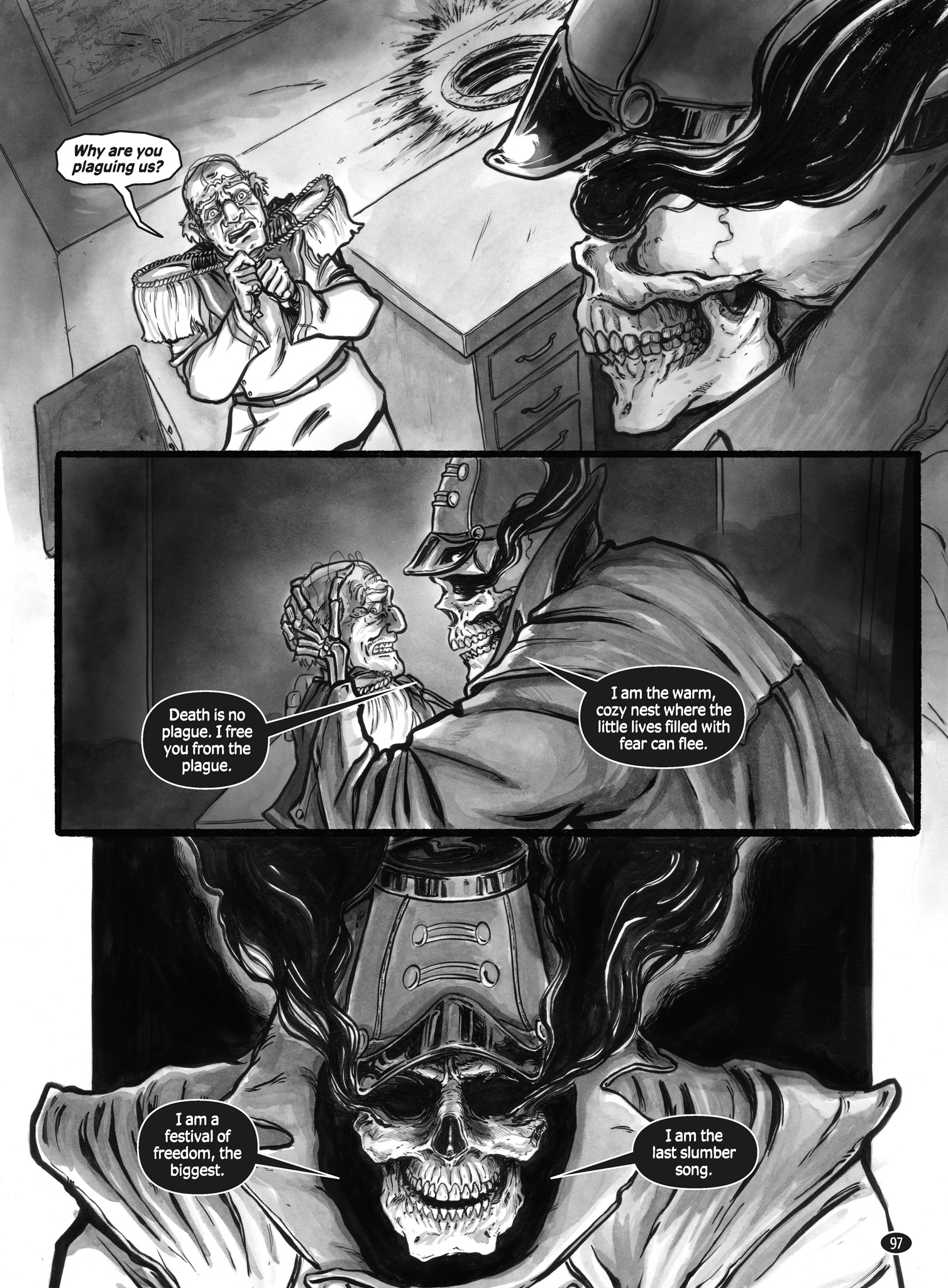 Death Strikes: The Emperor of Atlantis (2024) issue HC - Page 94