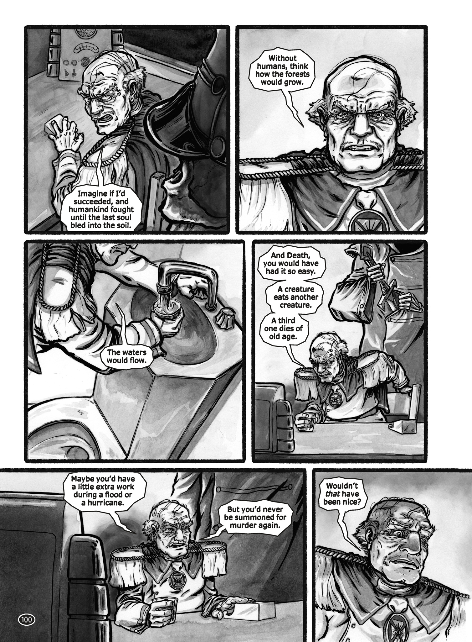 Death Strikes: The Emperor of Atlantis (2024) issue HC - Page 97