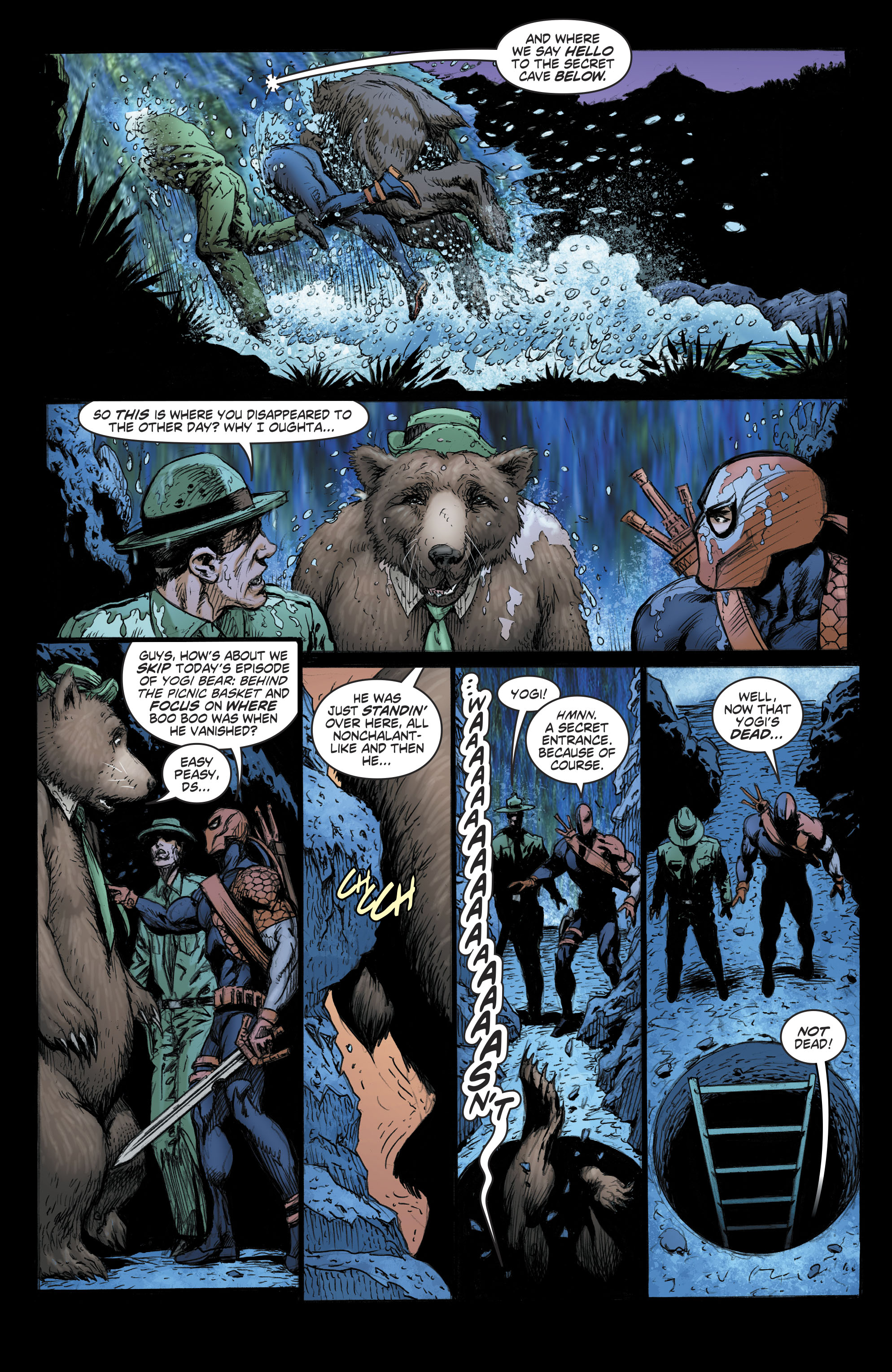 Deathstroke/Yogi Bear Special (2018) issue 1 - Page 22