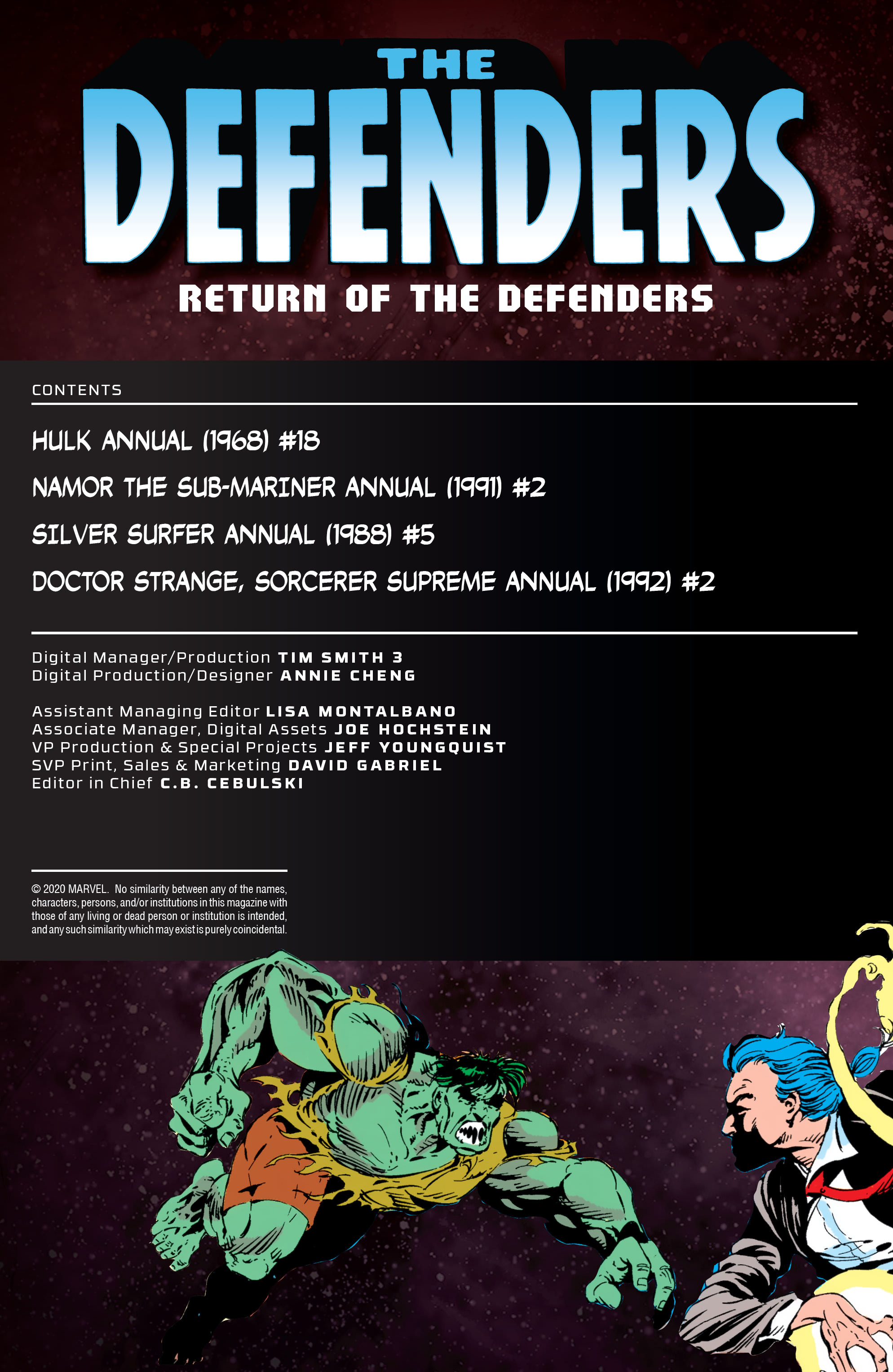 Defenders: Return of the Defenders (2020): Chapter 1 - Page 2