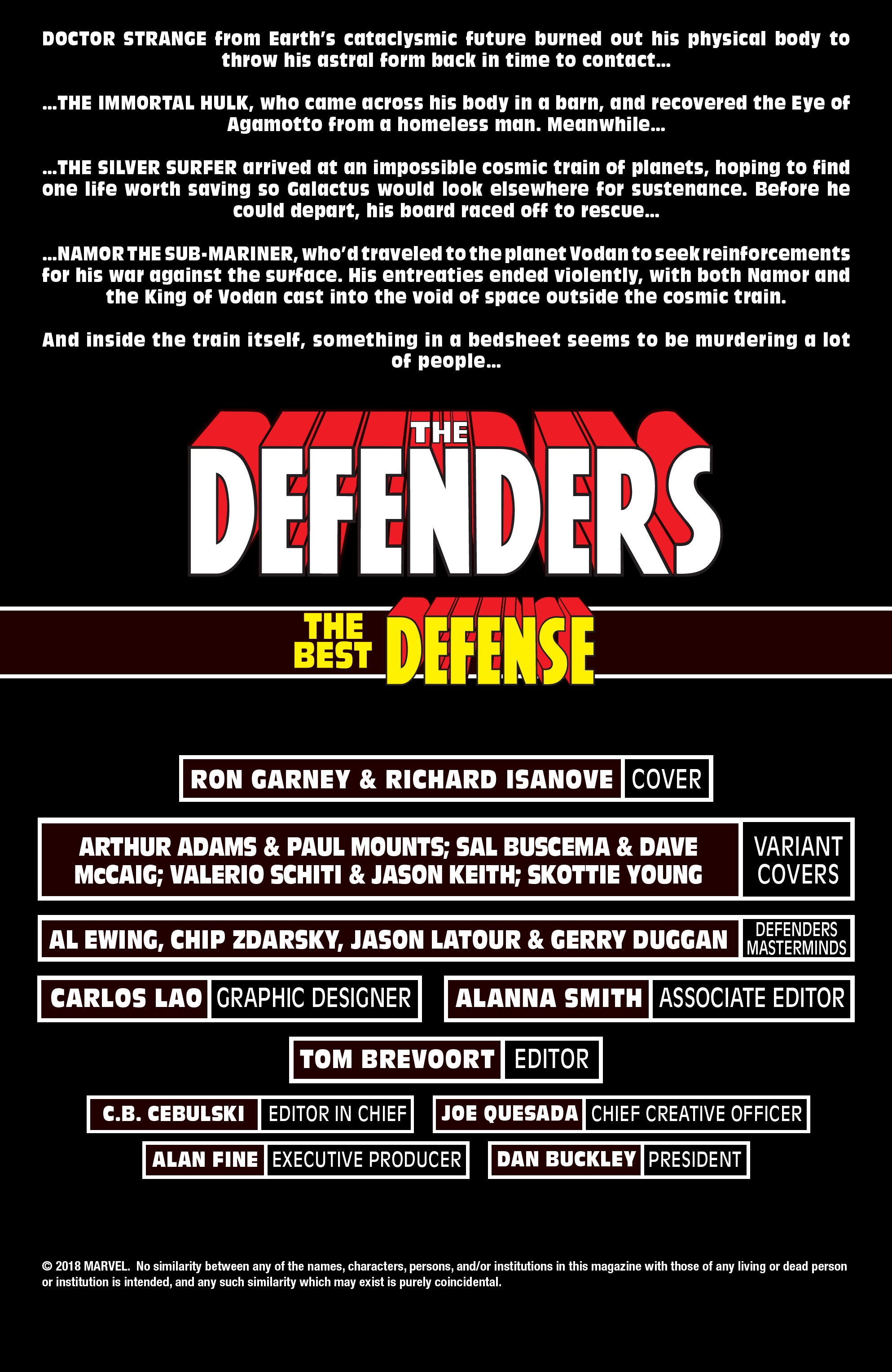 Defenders: The Best Defense (2018): Chapter 1 - Page 3