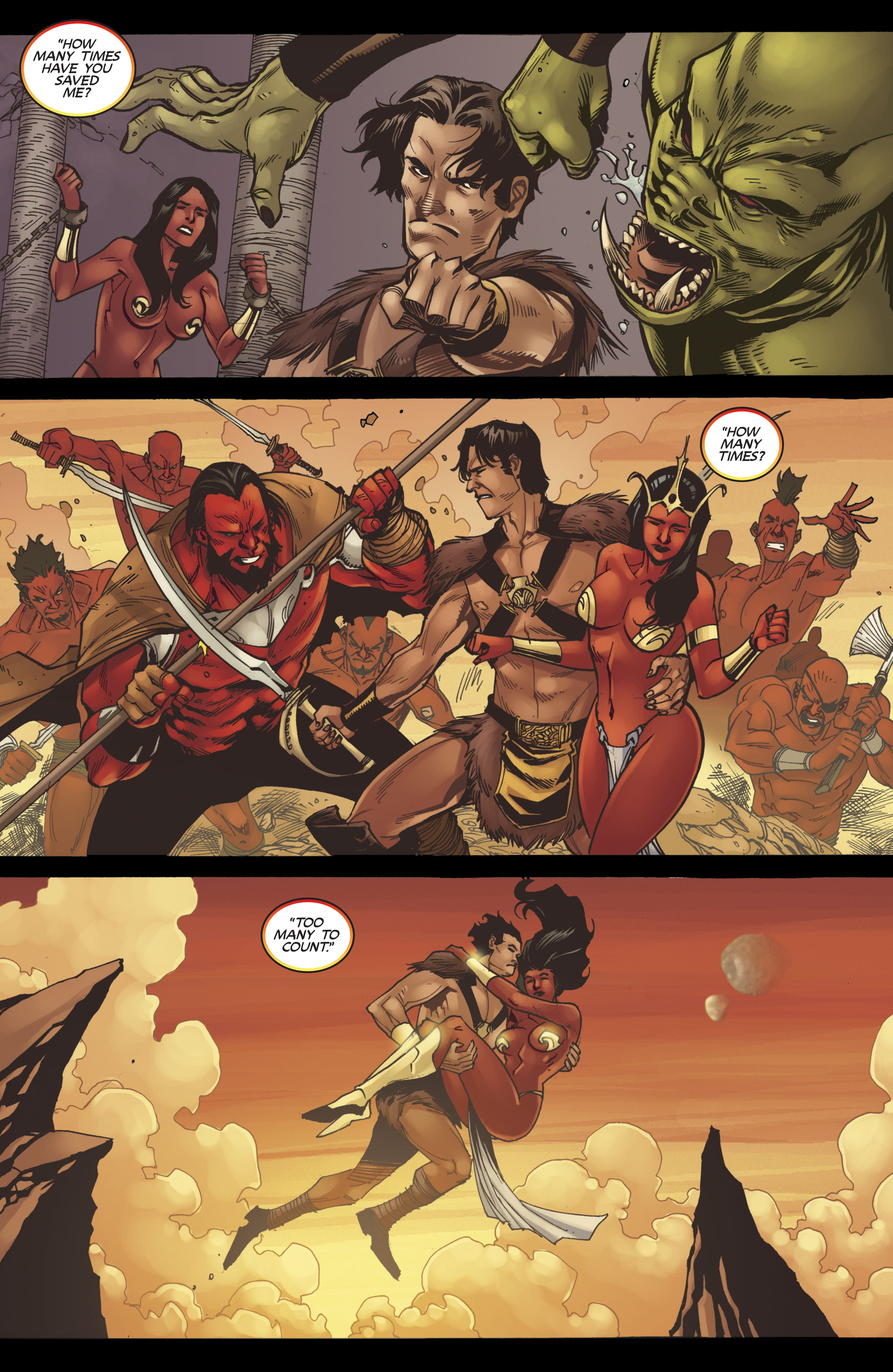 Dejah of Mars (2016) (TPB) issue Vol. 1 - Page 15