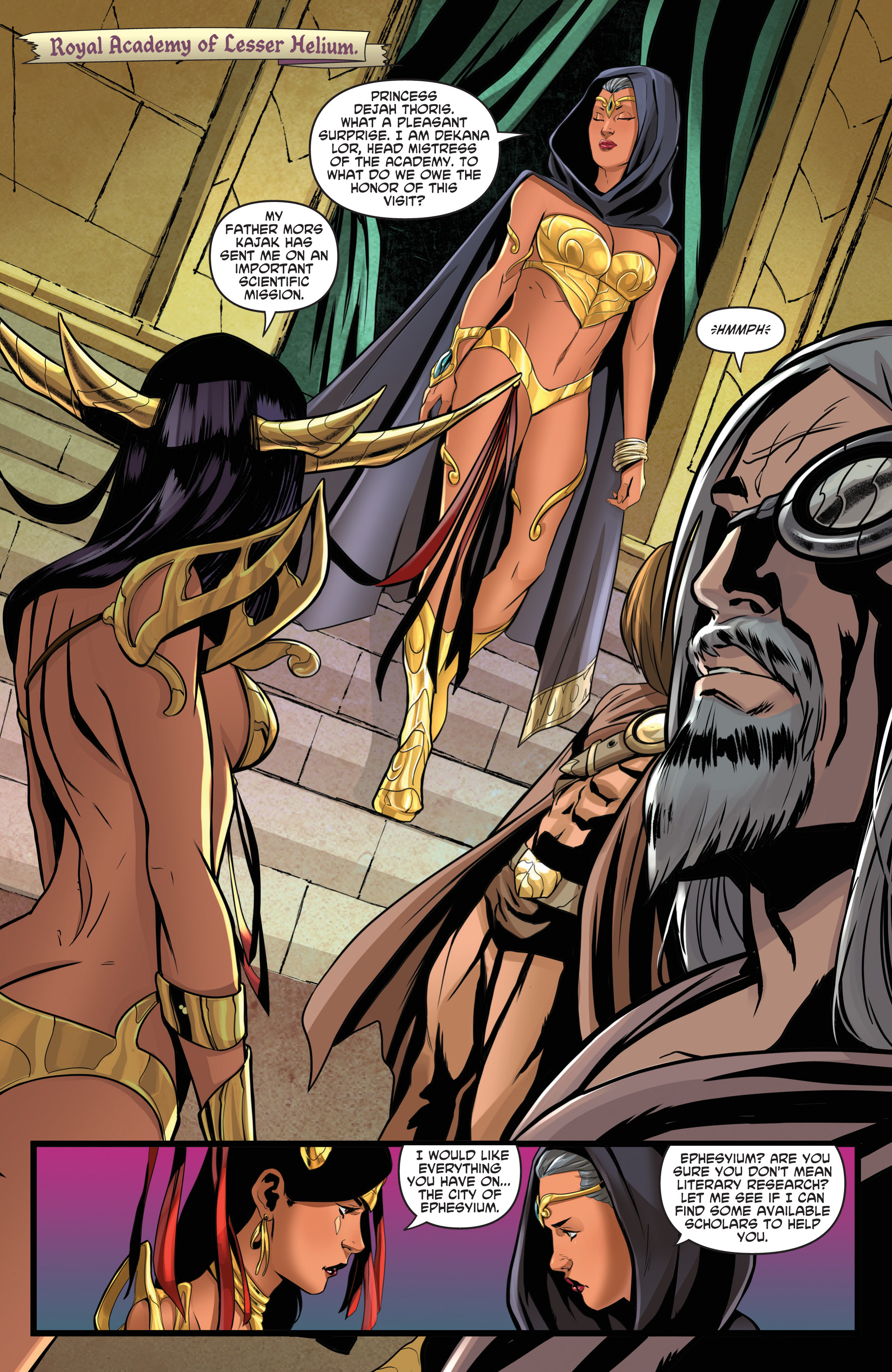 Dejah Thoris Vol. 4 (2018-) issue 1 - Page 11