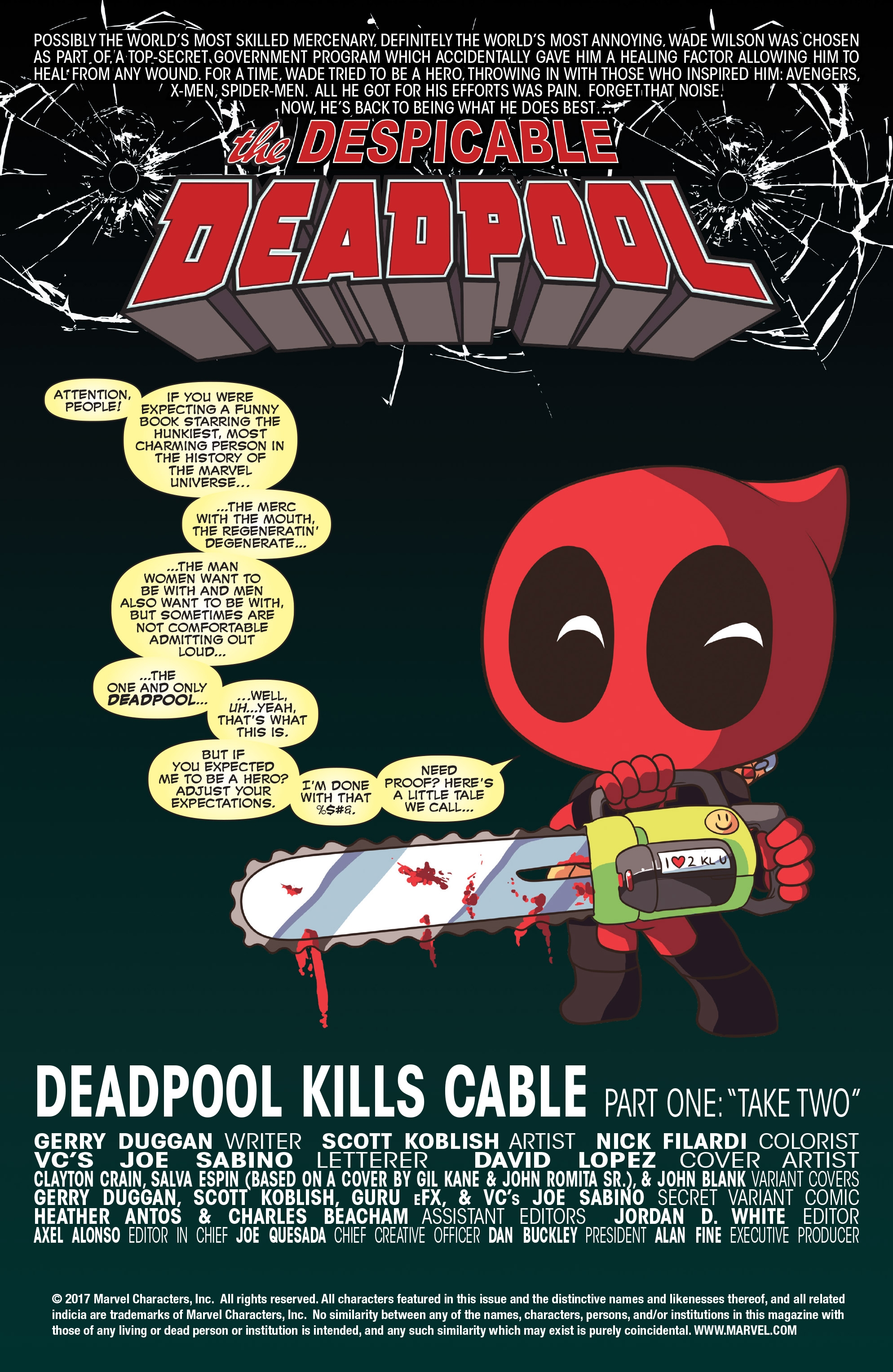 Despicable Deadpool (2017-) issue 287 - Page 2