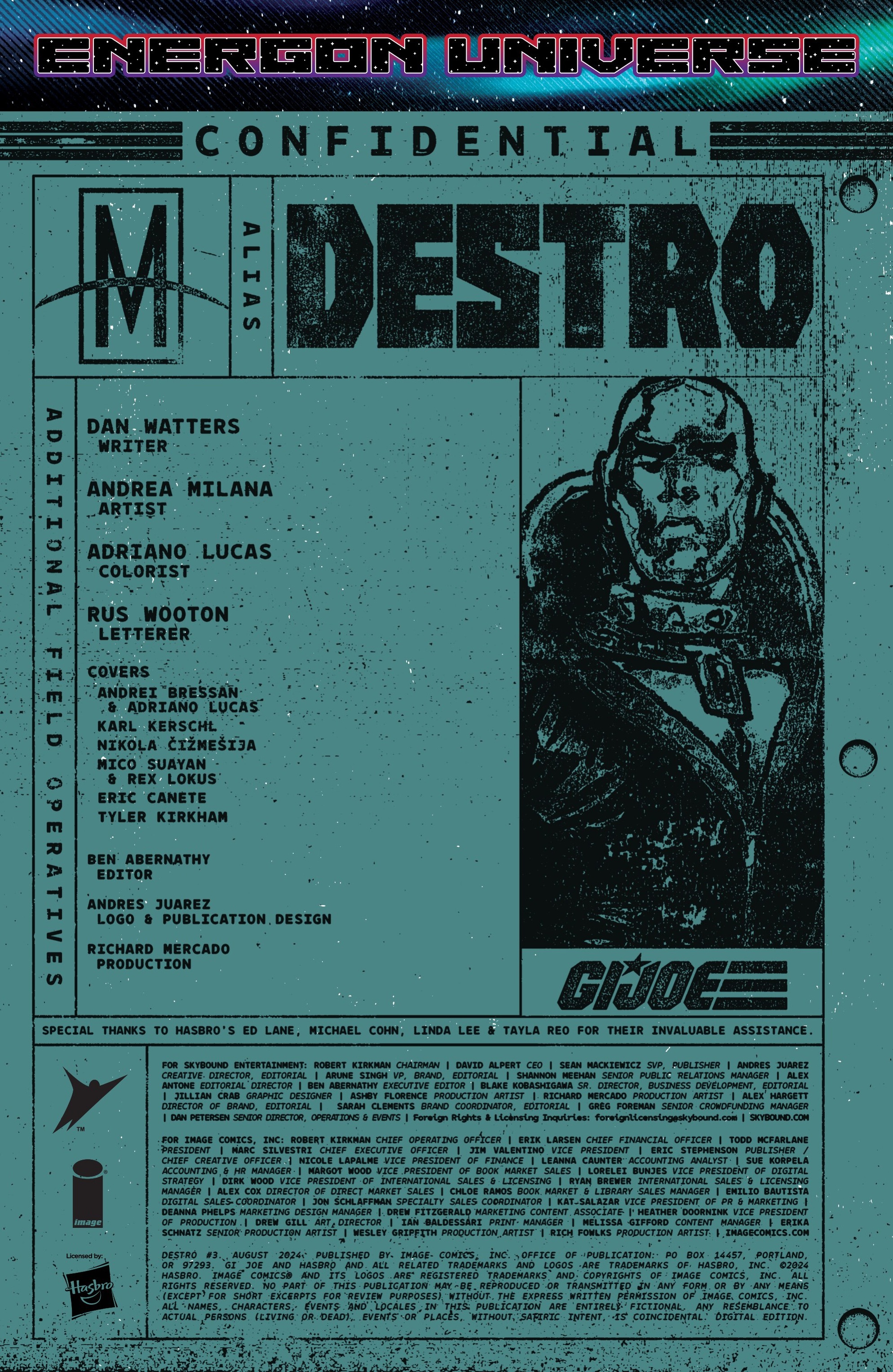 Destro (2024-) issue 3 - Page 2