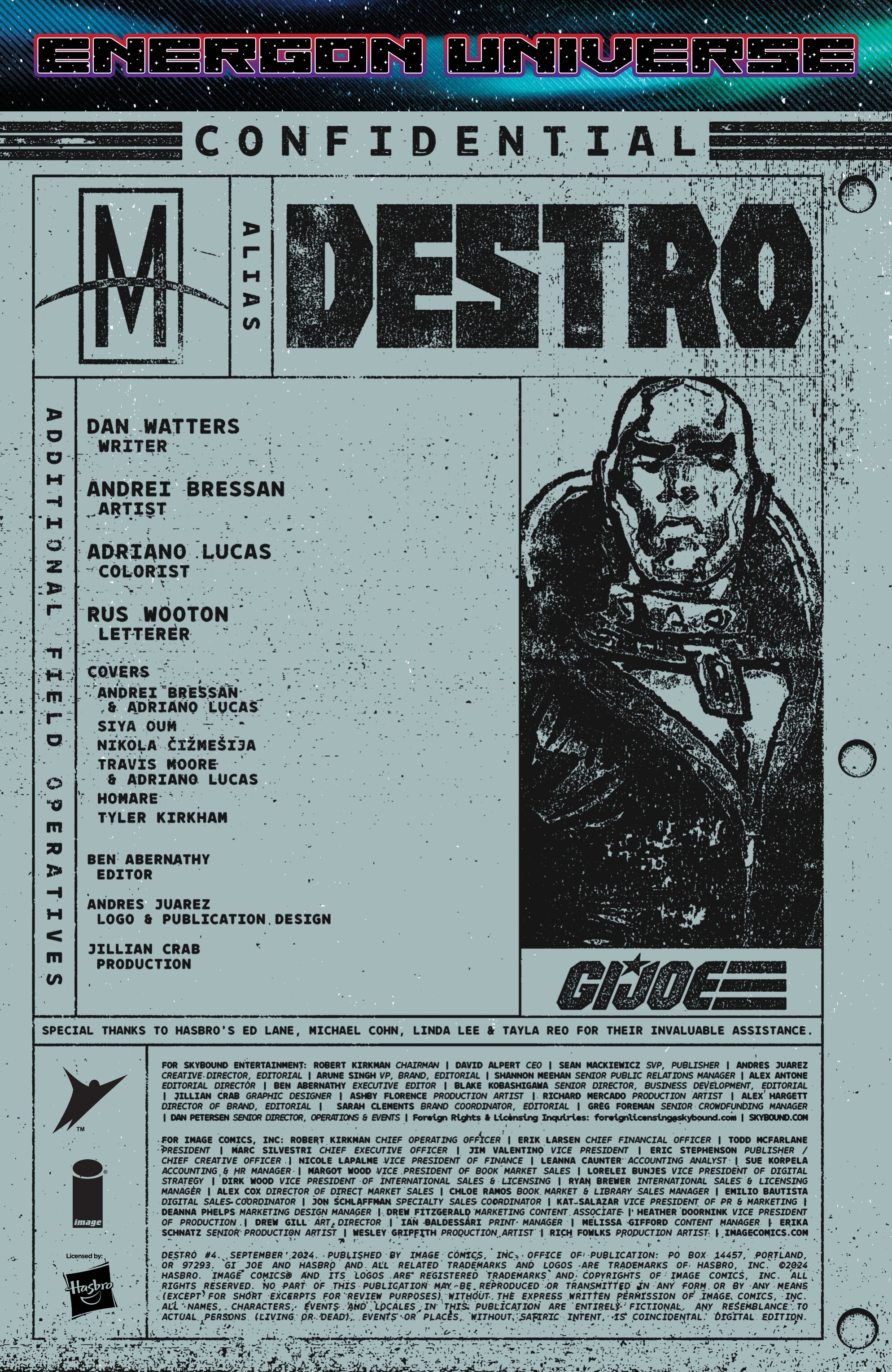 Destro (2024-) issue 4 - Page 2