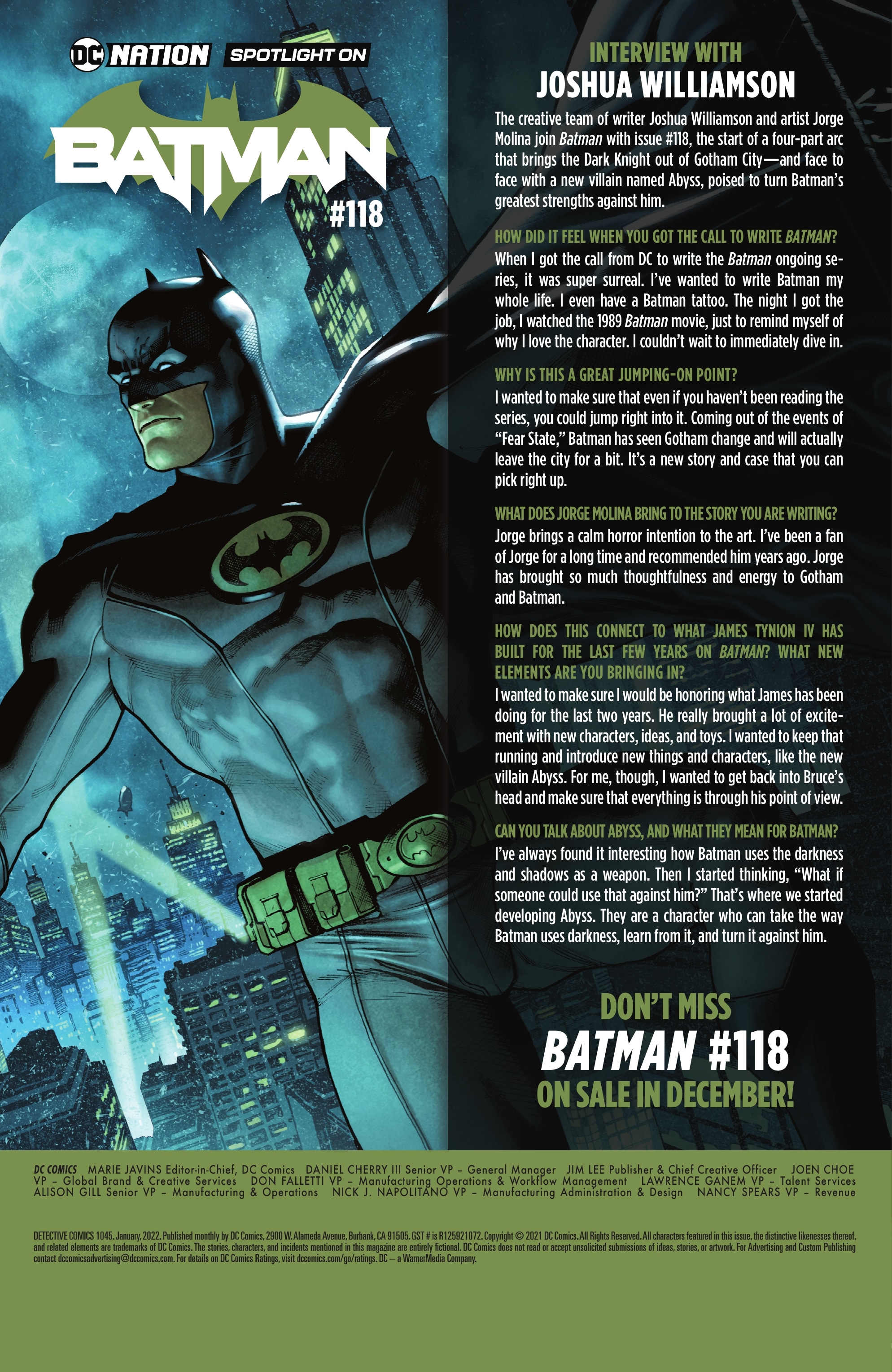 Detective Comics (2016-) issue 1045 - Page 34