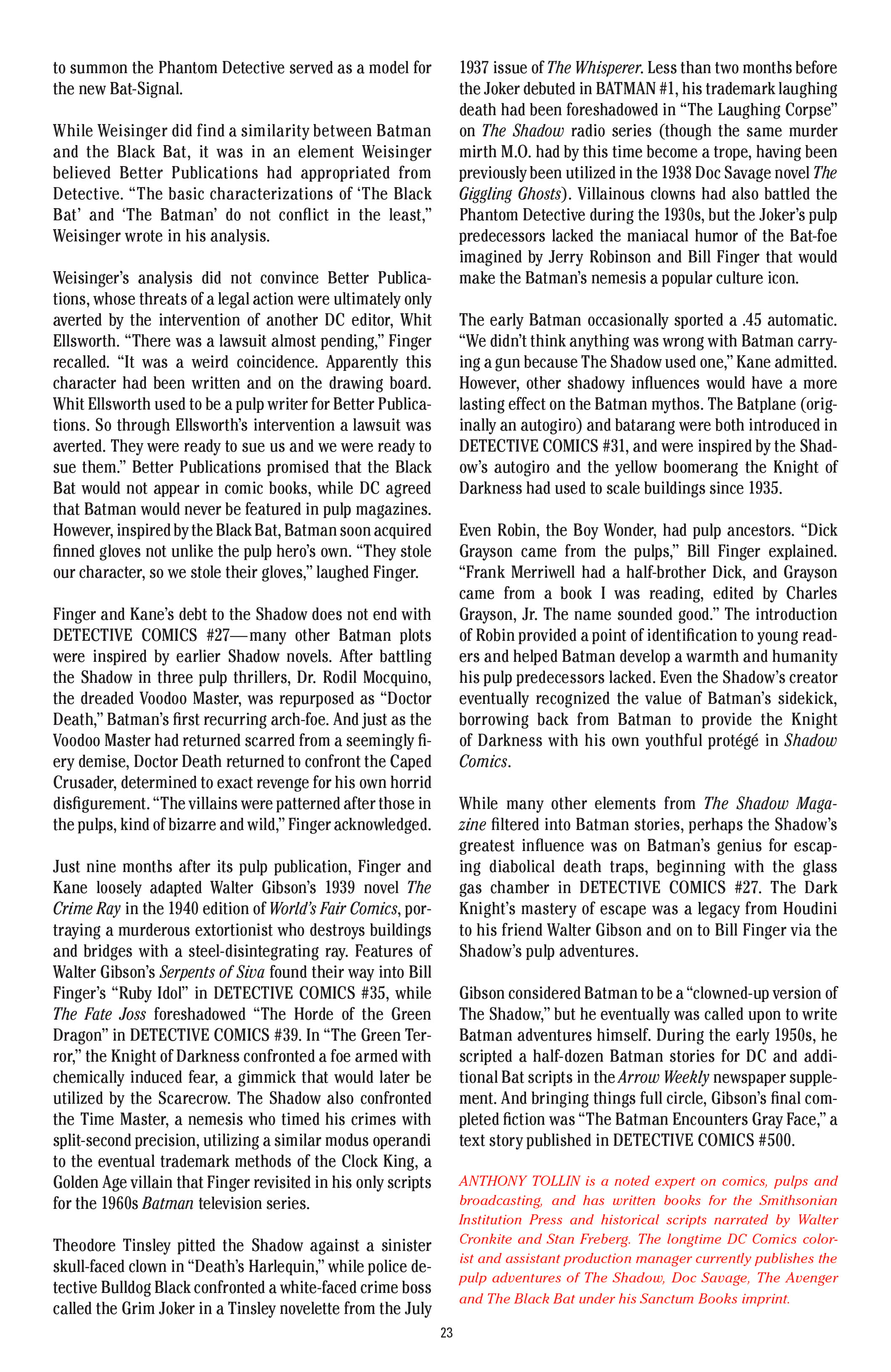 Detective Comics: 80 Years of Batman Deluxe Edition (2019): Chapter 1 - Page 20