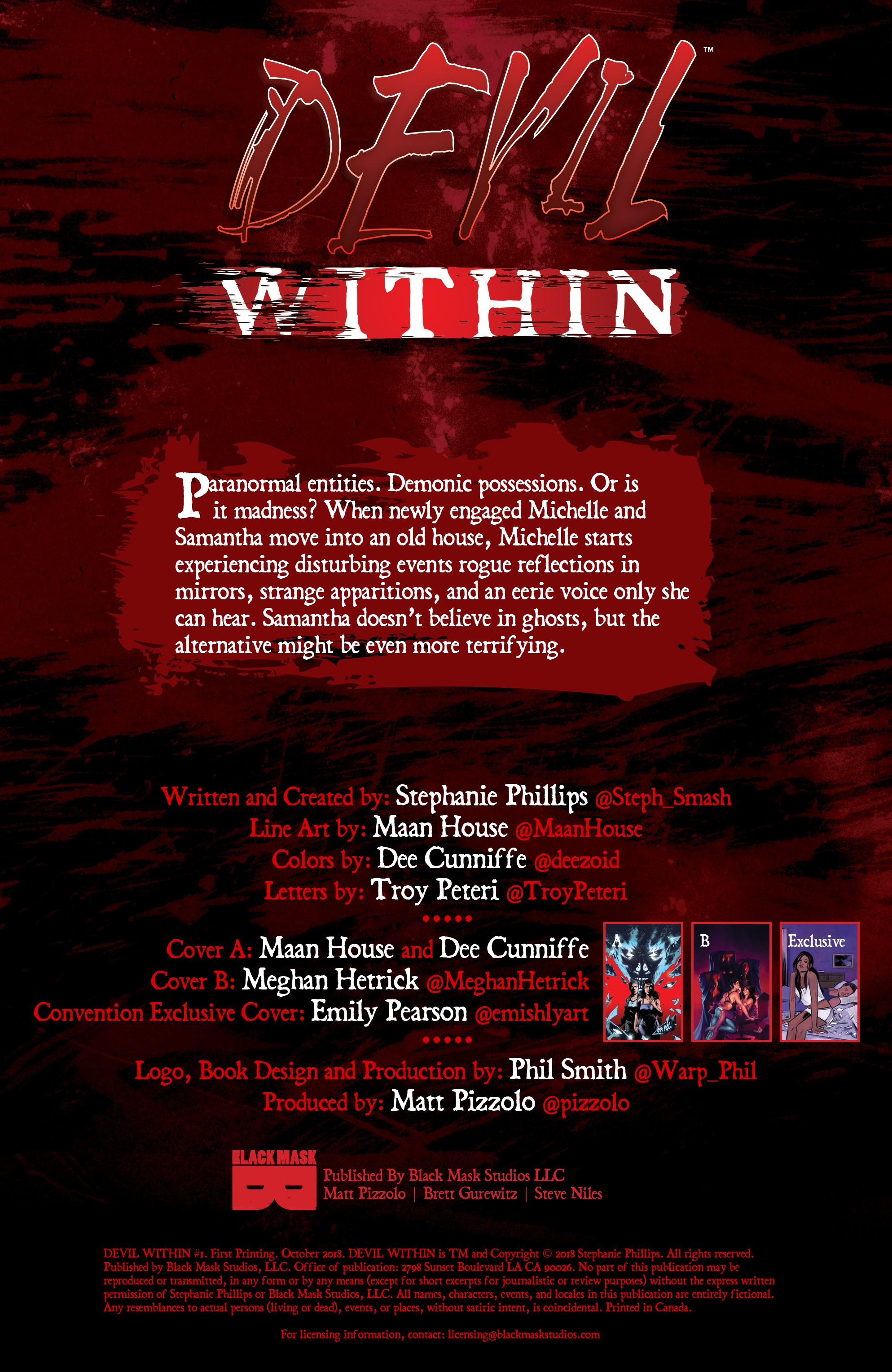 Devil Within (2018-): Chapter 1 - Page 2